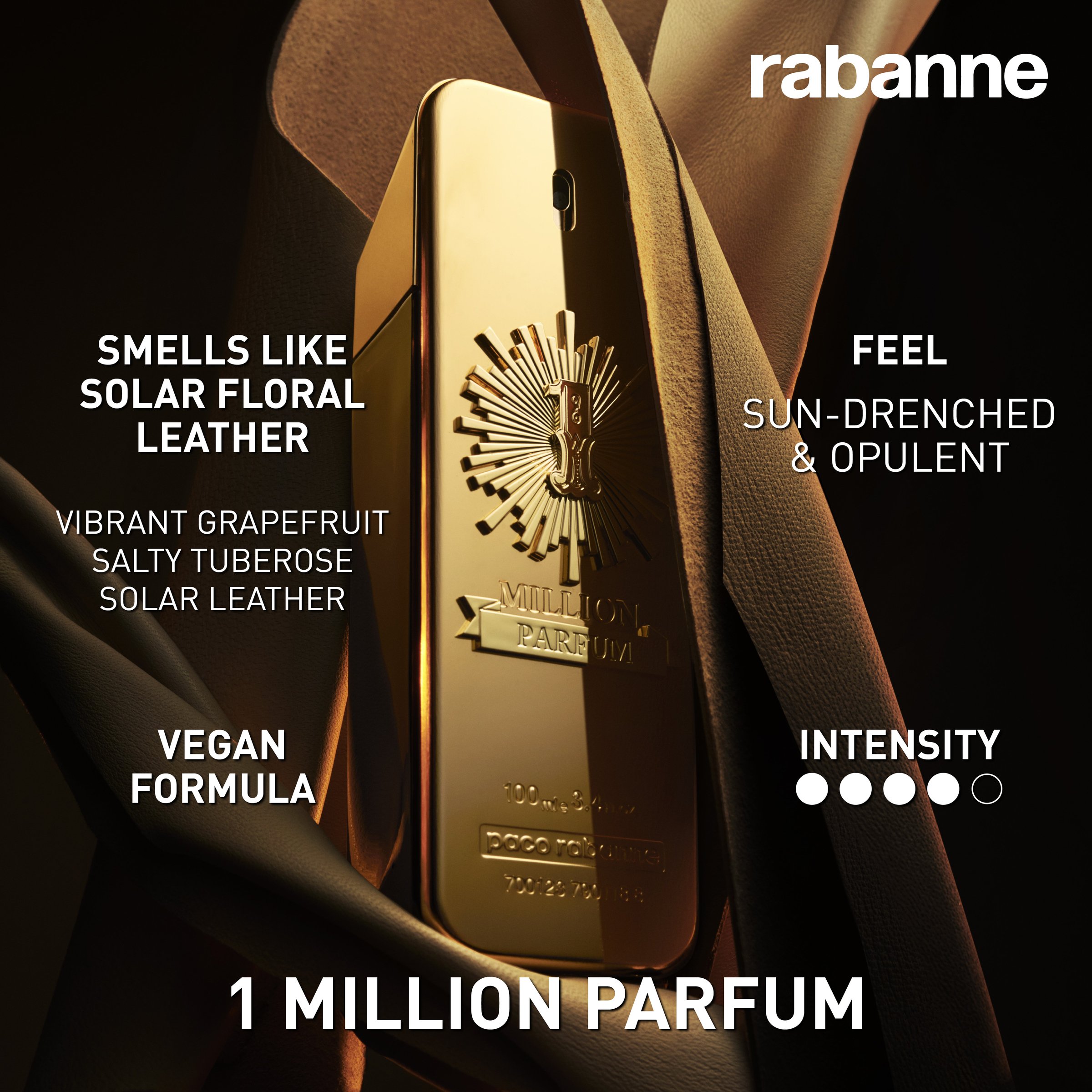 Rabanne One Million Parfum EDP Spray 100ml - Image 3