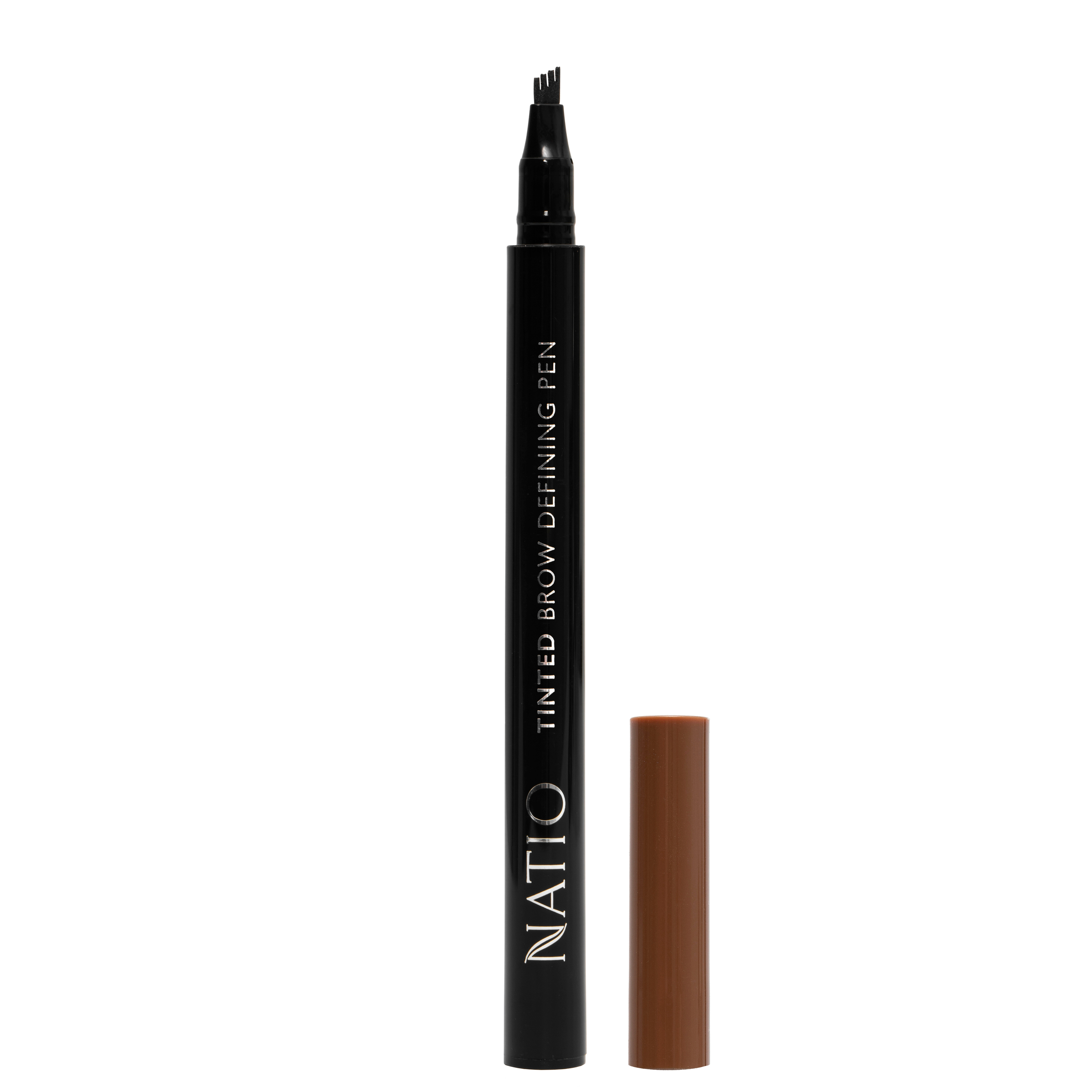 Natio Tinted Brow Defining Pen Medium Brown 1 each - Image 1