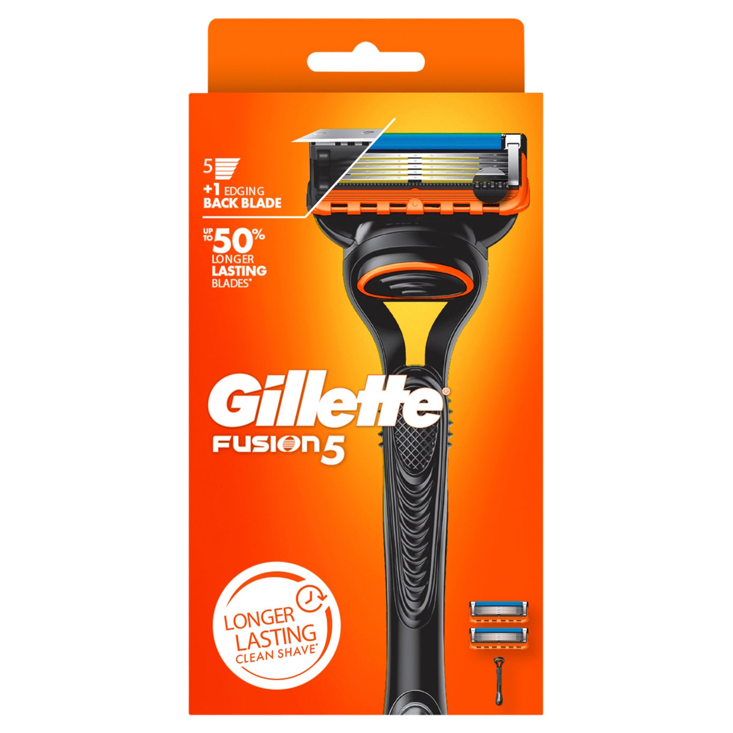 Gillette Fusion 5 Manual Razor + 2 Blade Refills 1 pack - Image 1