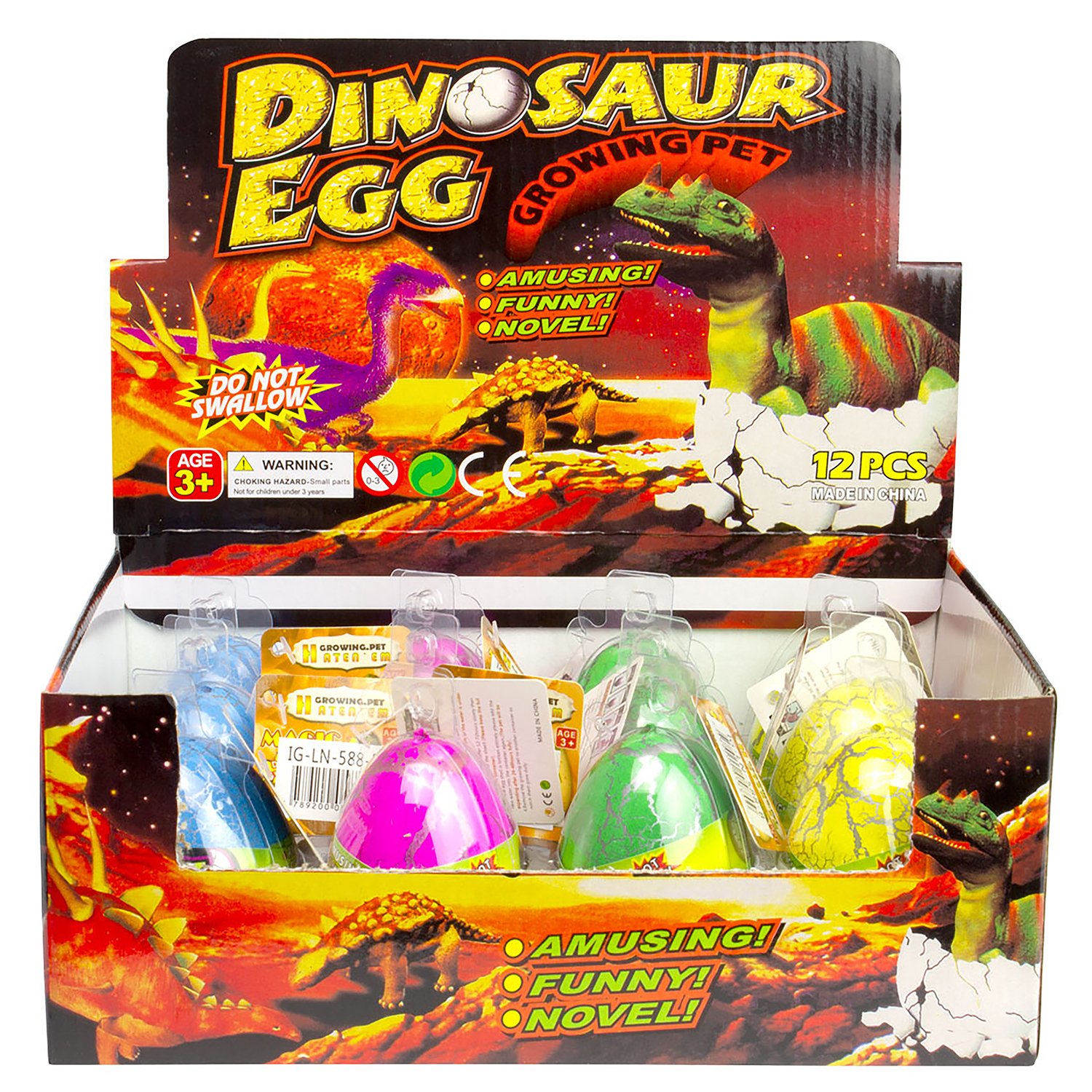 Lenan Grow Egg Dinosaur 1 each