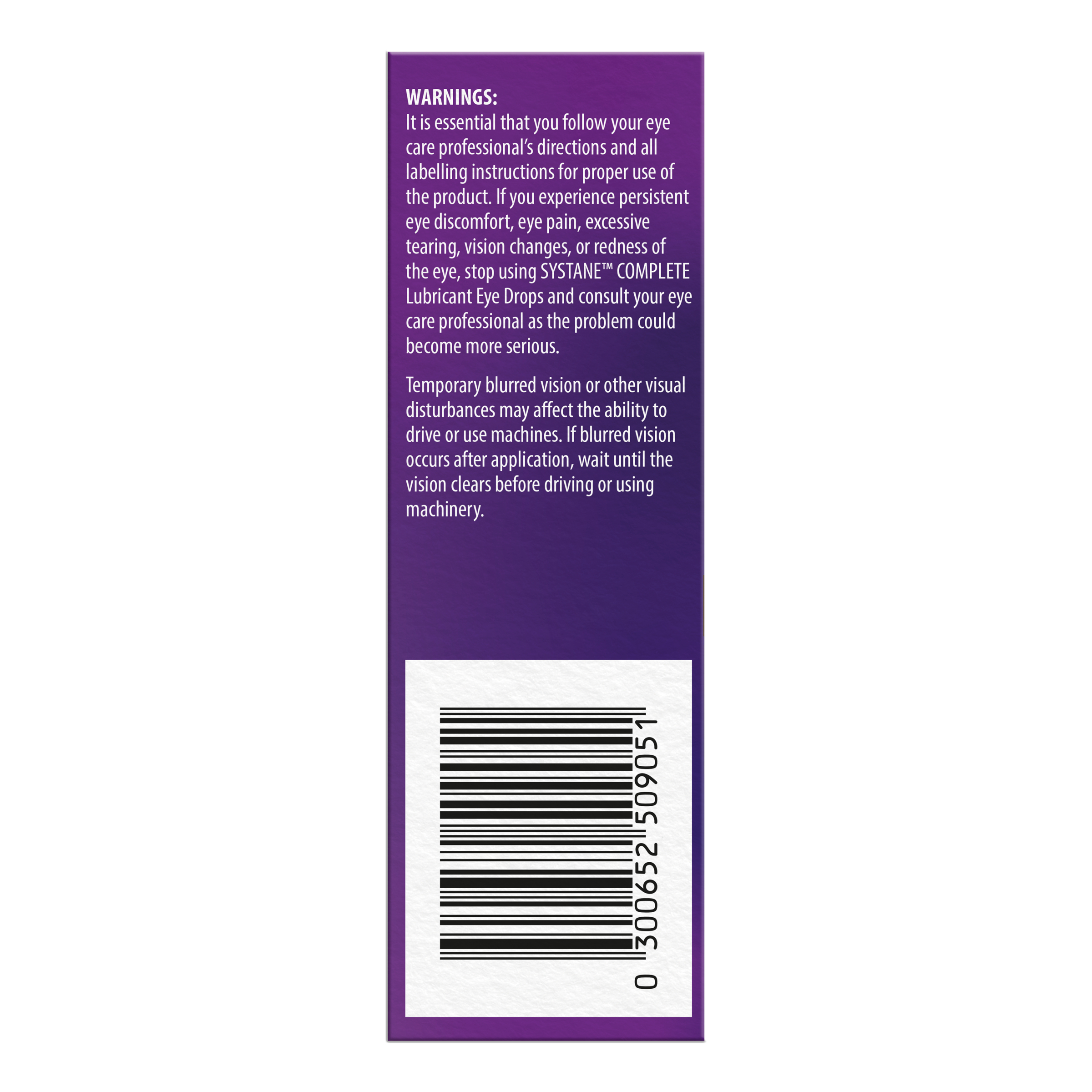 Systane Complete Preservative-Free Lubricant Eye Drops 10ml - Image 3