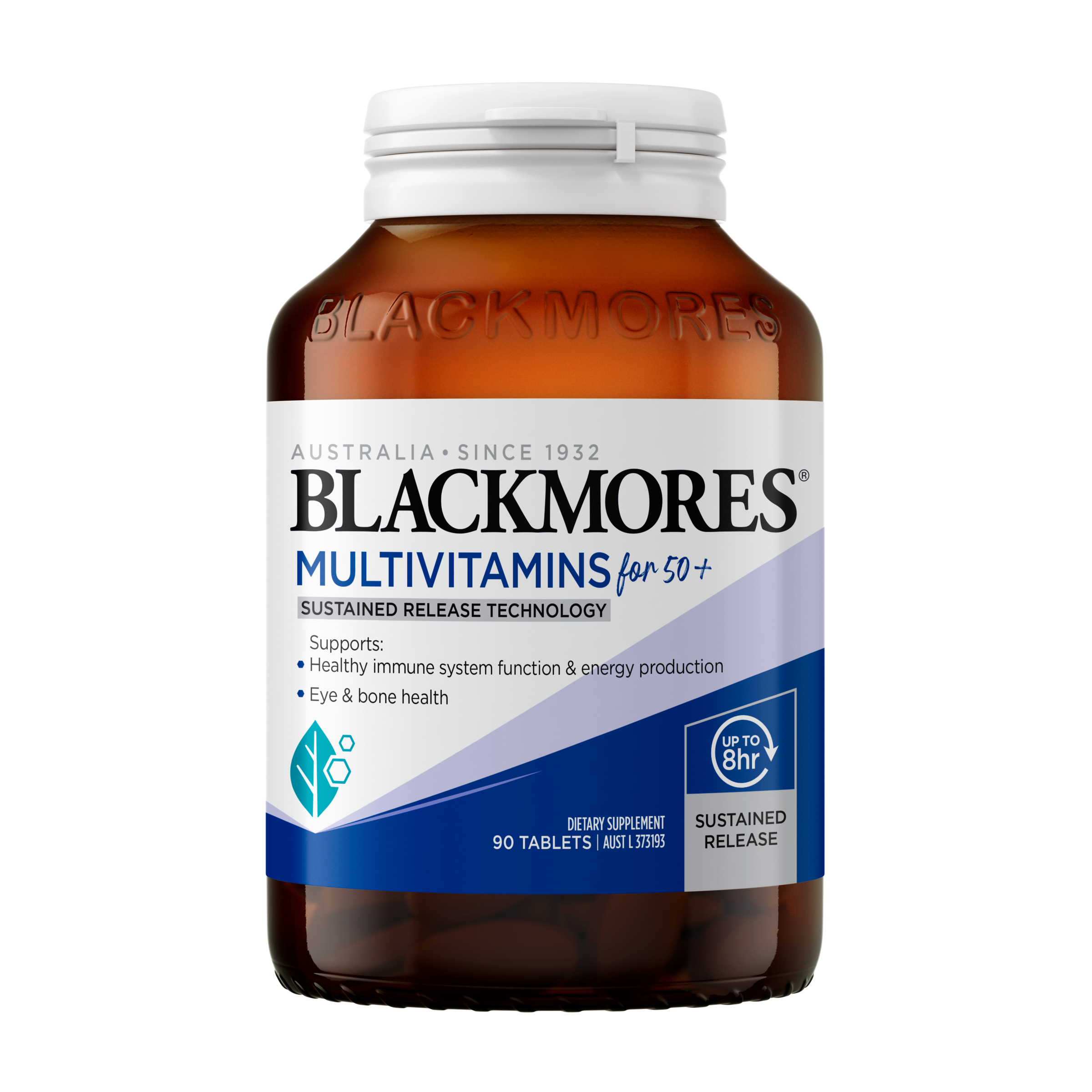 Blackmores Sustained Release Multivitamins For 50+ 90 tablets - Image 1