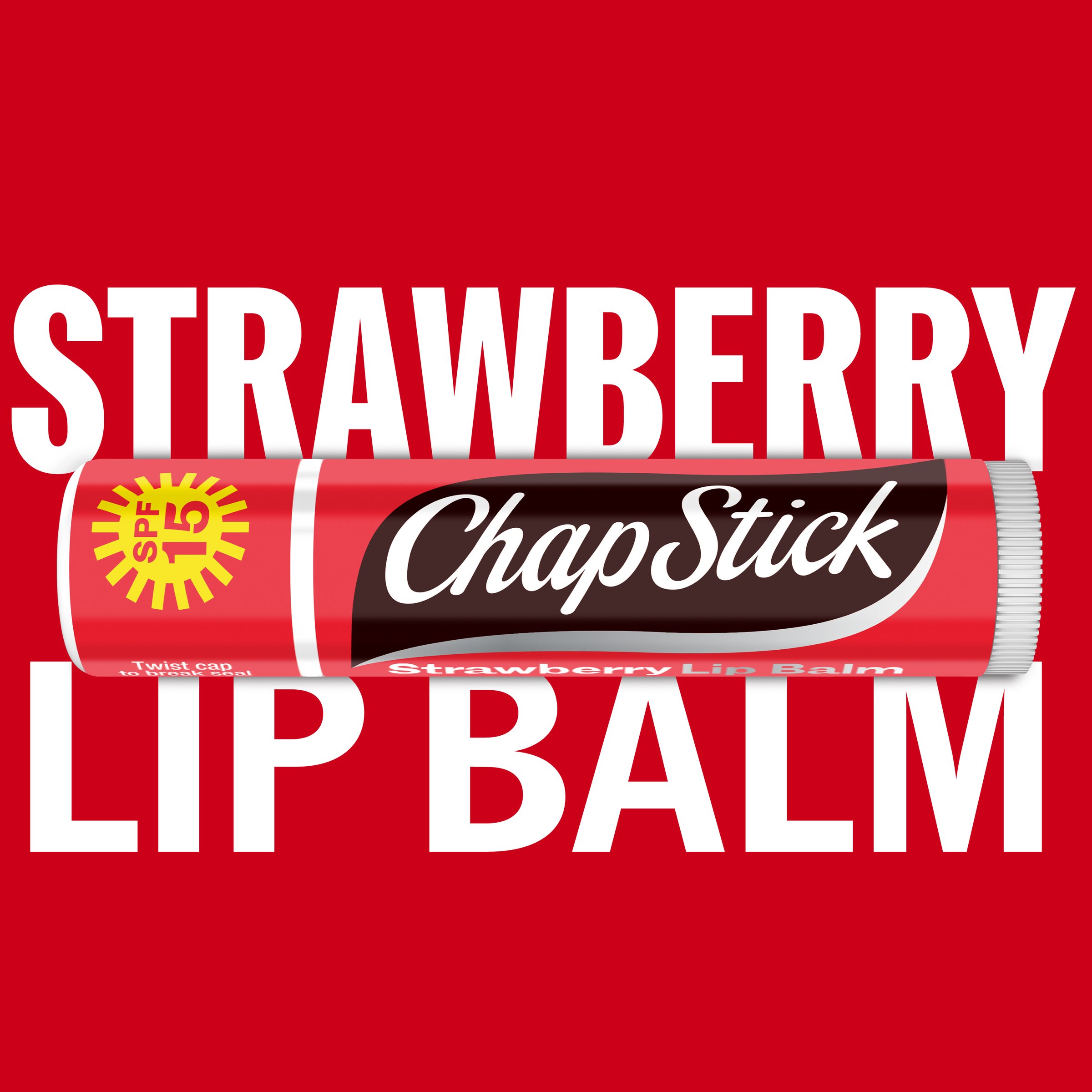 Chapstick Lip Balm Strawberry SPF15 - 4.2g - Image 5