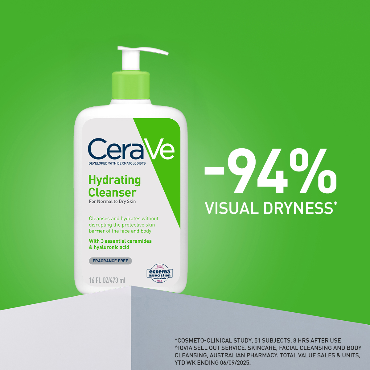 CeraVe Hydrating Cleanser 473ml - Image 4