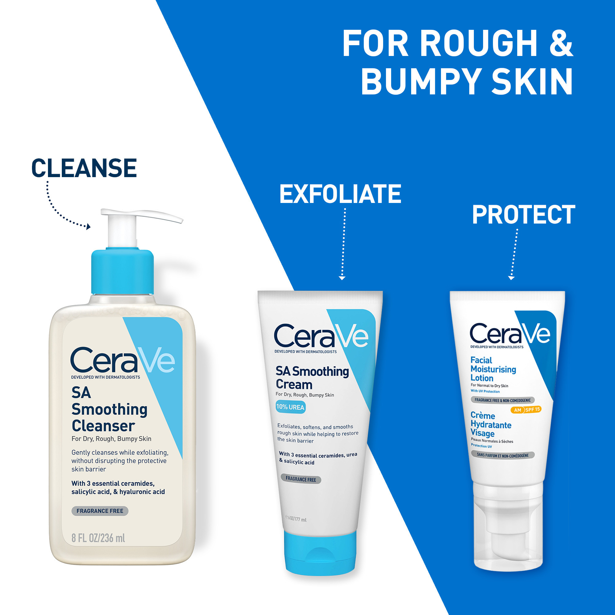 CeraVe SA Smoothing Cleanser 236ml - Image 7