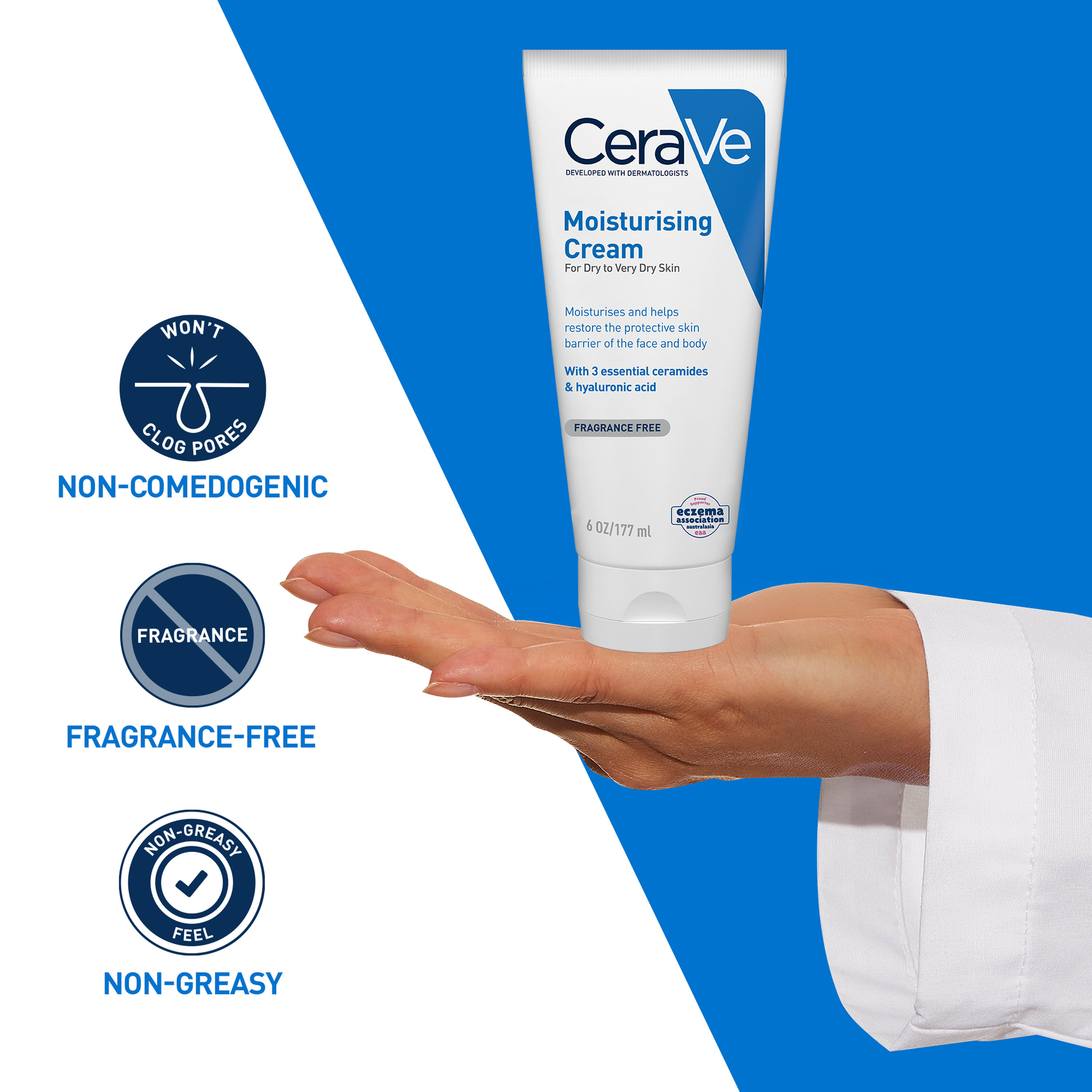 CeraVe Moisturising Cream 170g - Image 6