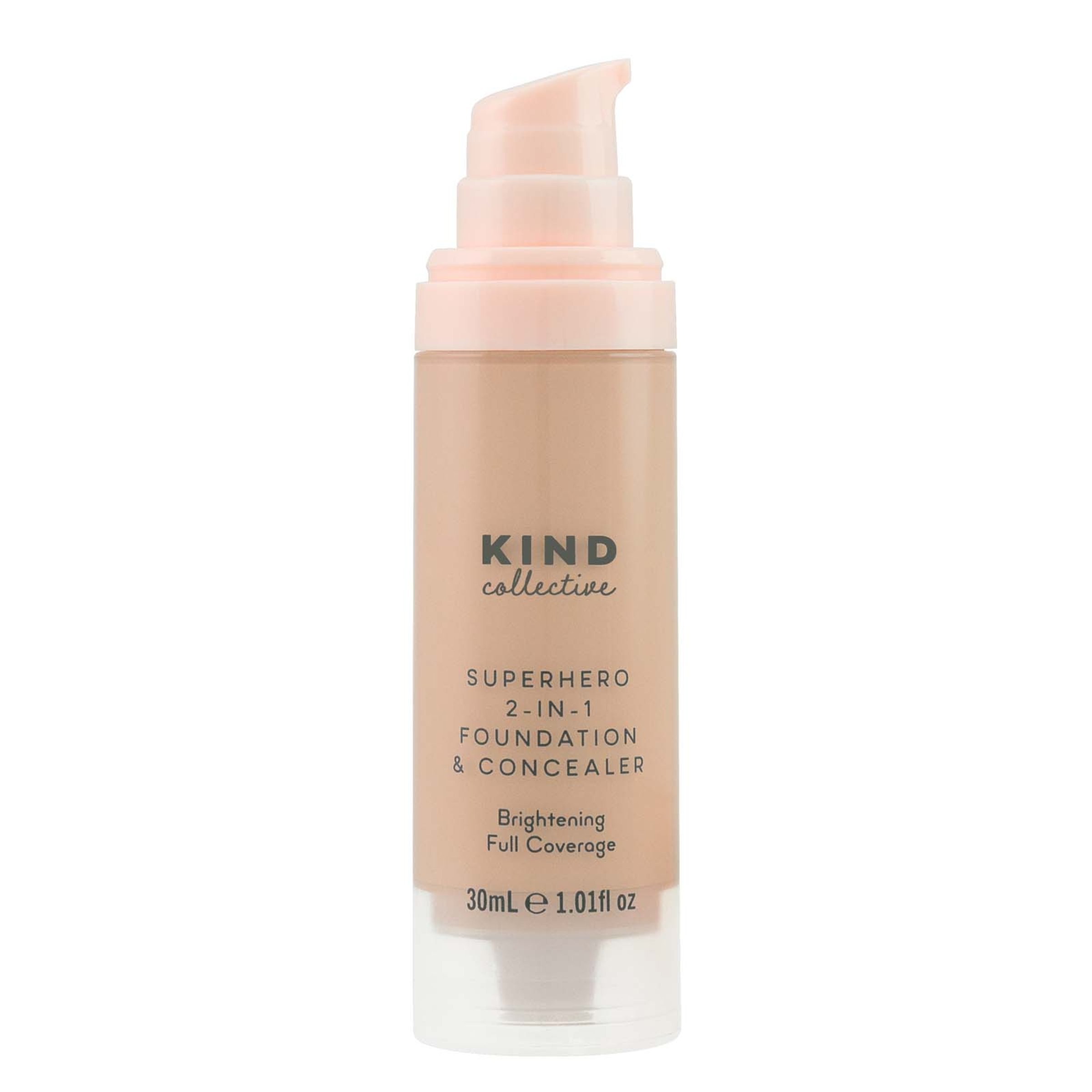 The Kind Collective Superhero 2-In-1 Foundation & Concealer Light 30ml