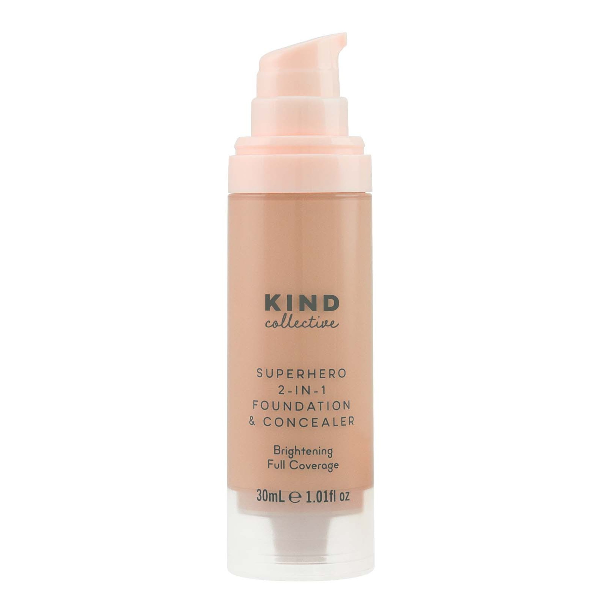 The Kind Collective Superhero 2-In-1 Foundation & Concealer Medium 30ml