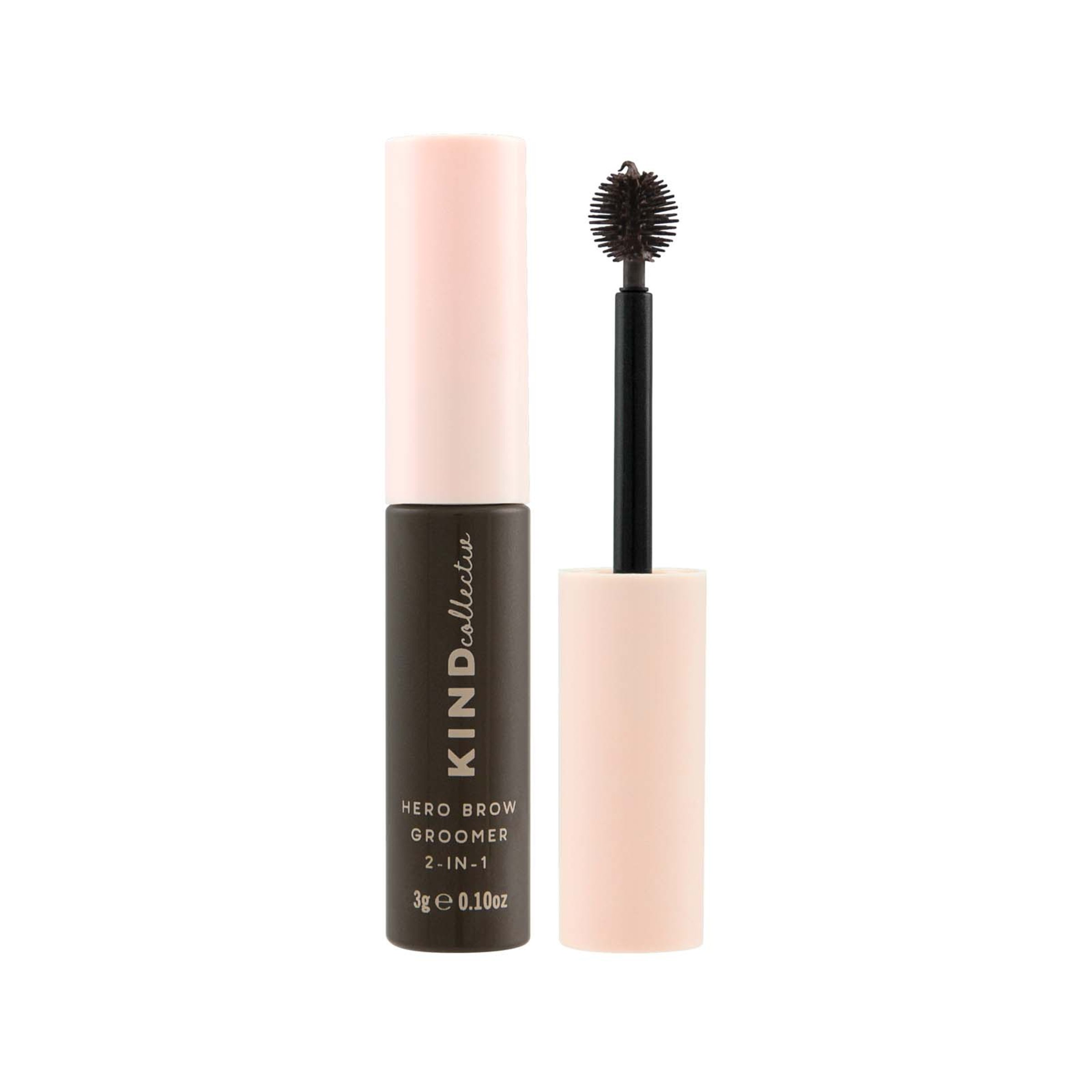 The Kind Collective Hero Brow Gel 2-In-1 Dark Brown 3g