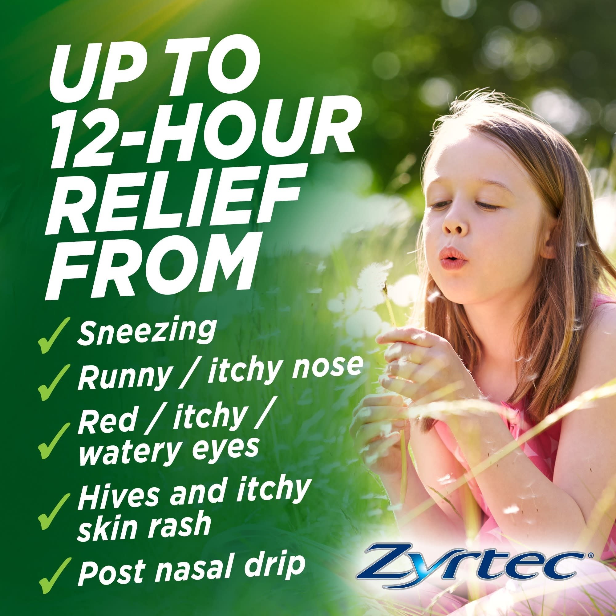 Zyrtec Kids Chewable Grape 5mg - 30 tablets - Image 4