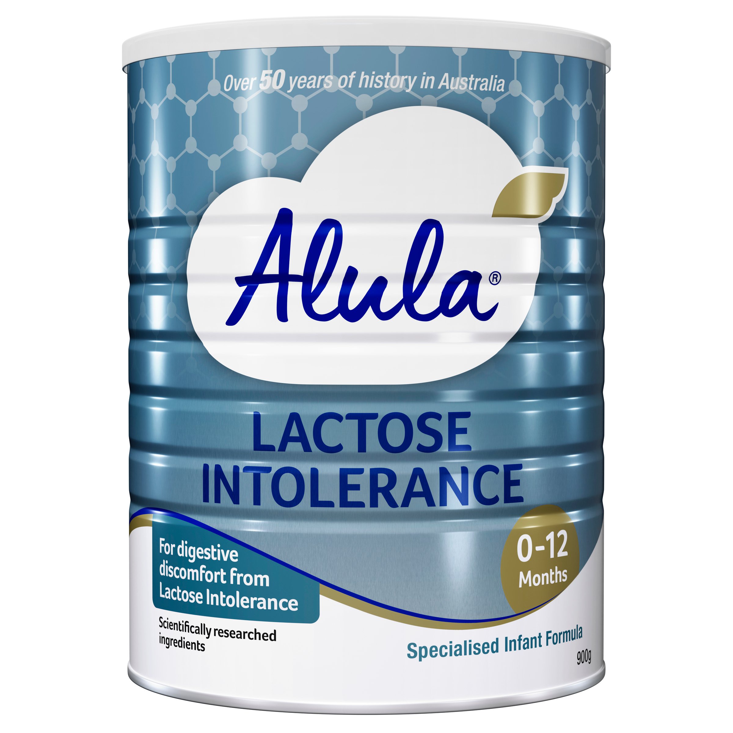 Alula Gold Lactose Intolerance 0-12 Months 900g - Image 1