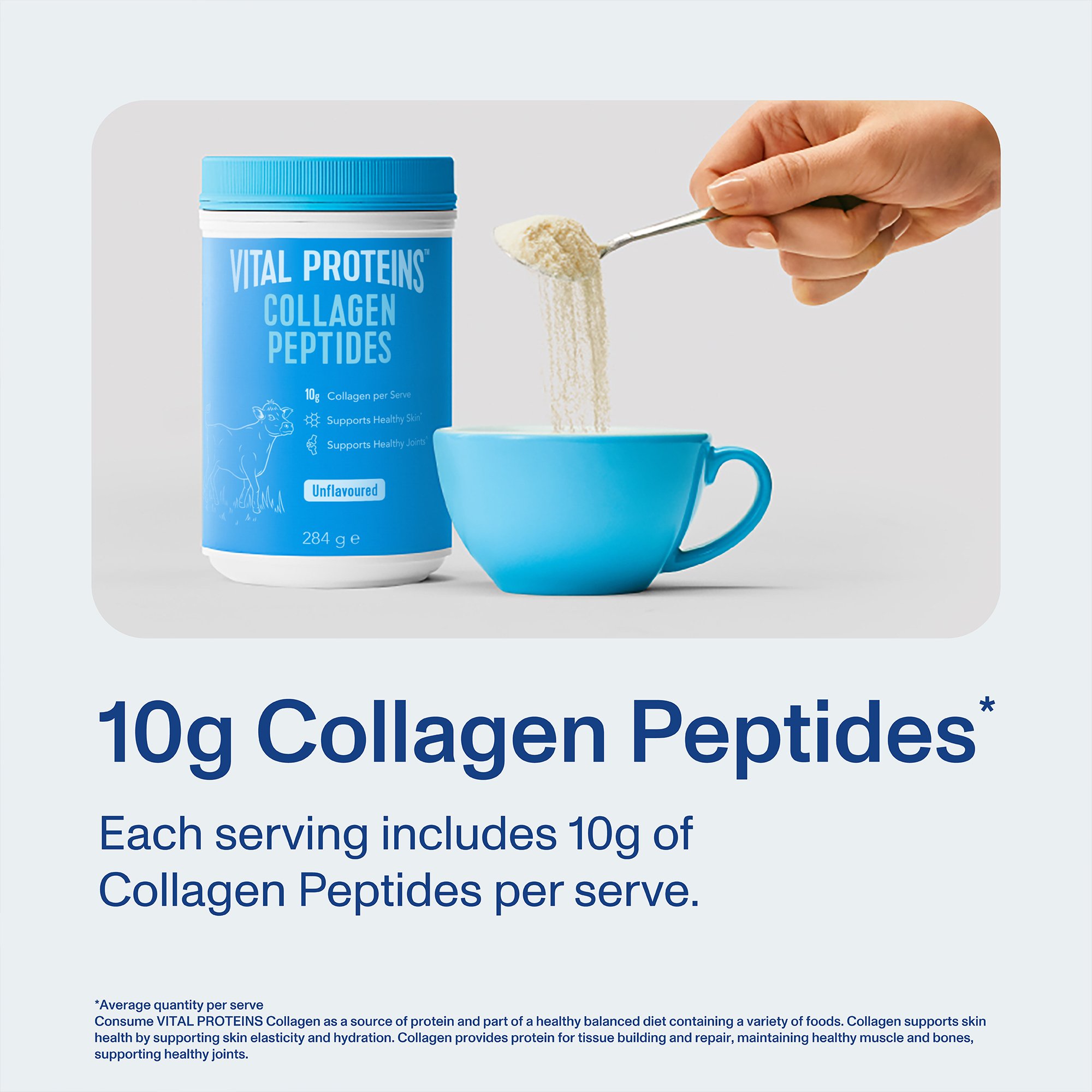 Vital Proteins Collagen Peptides Unflavoured 284g - Image 5