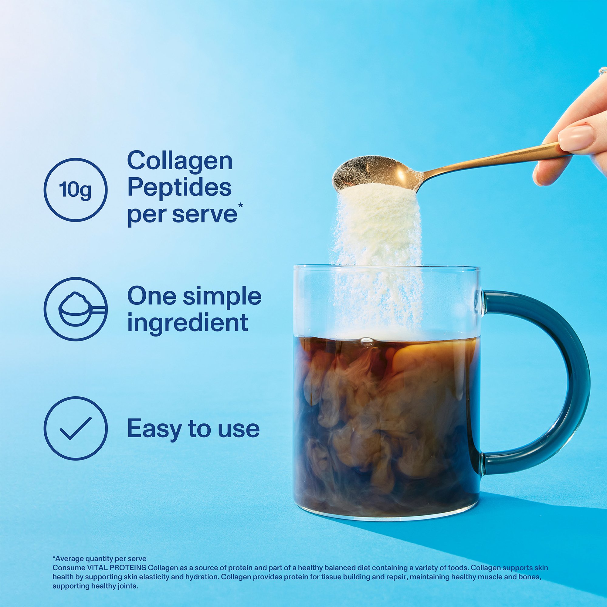 Vital Proteins Collagen Peptides Unflavoured 284g - Image 6