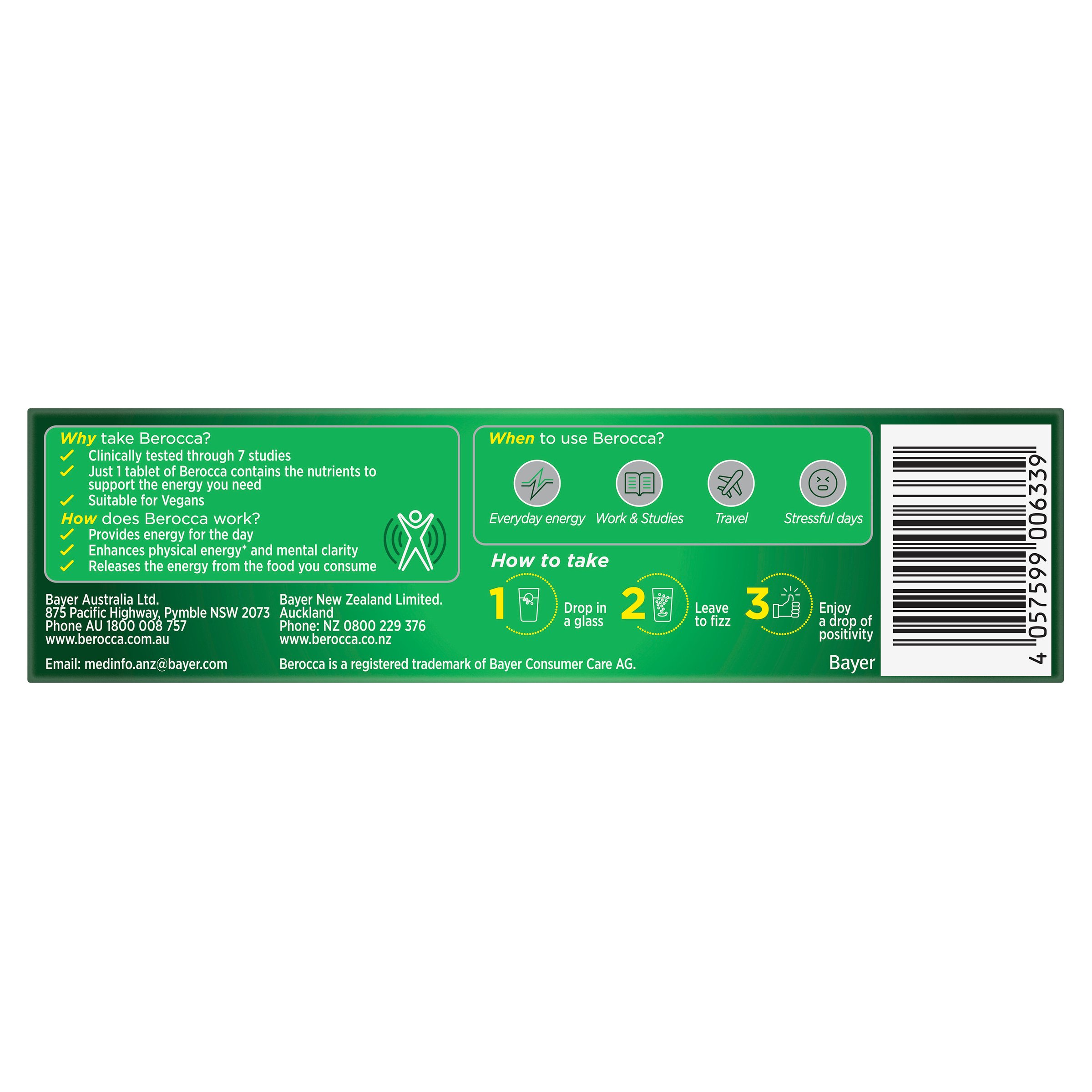 Berocca Energy Orange 15 tablets - Image 2