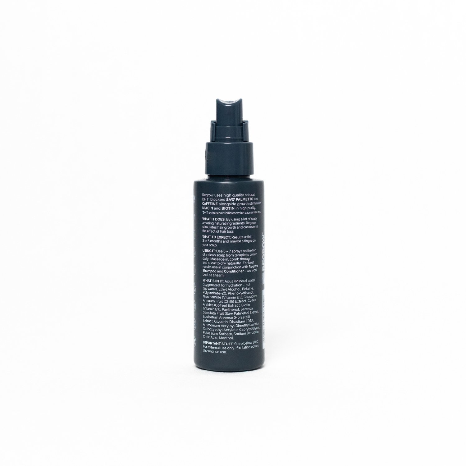 Regrow Men's Treatment Hair Tonic 100ml - Image 2
