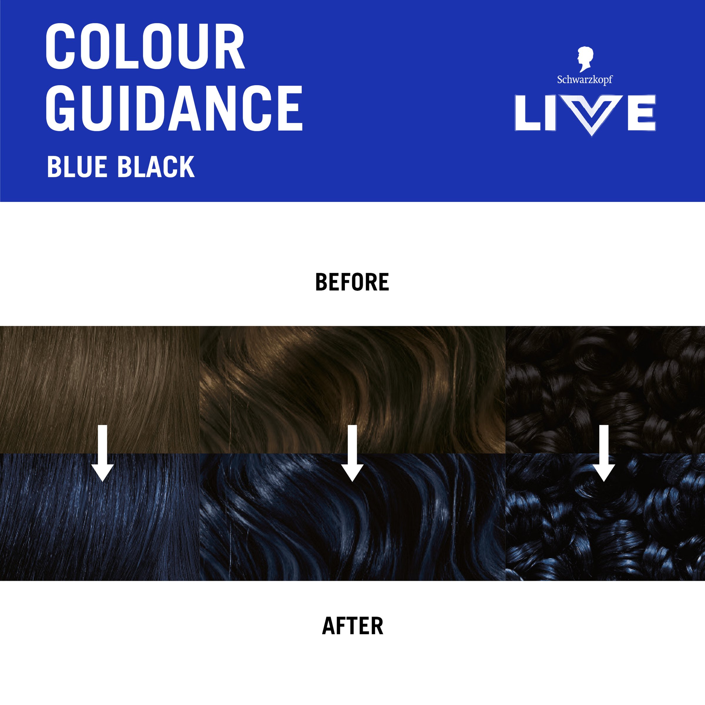 Schwarzkopf Live Colour Perm 1.1 Blue Black 200g - Image 6