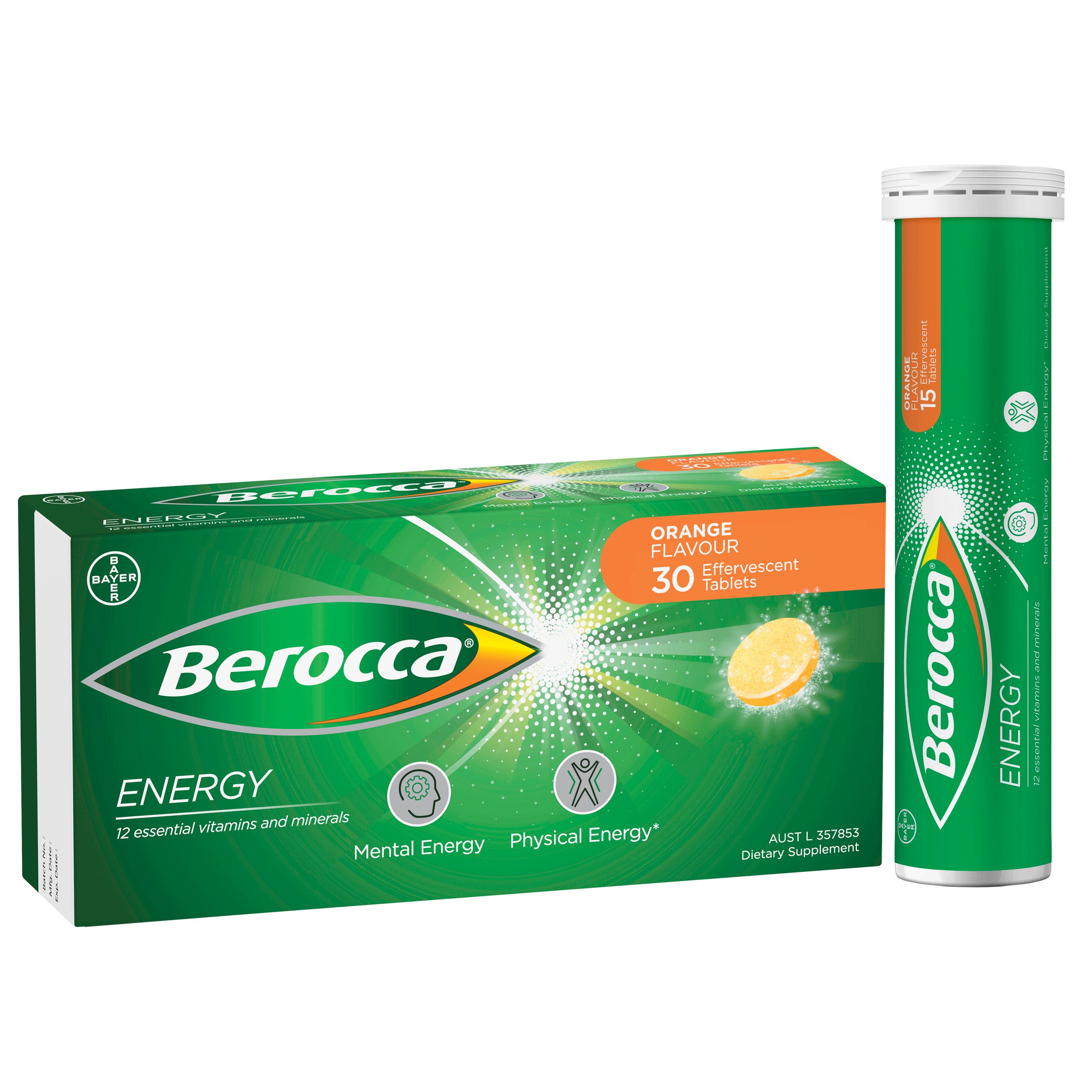 Berocca Energy Orange 30 tablets - Image 13