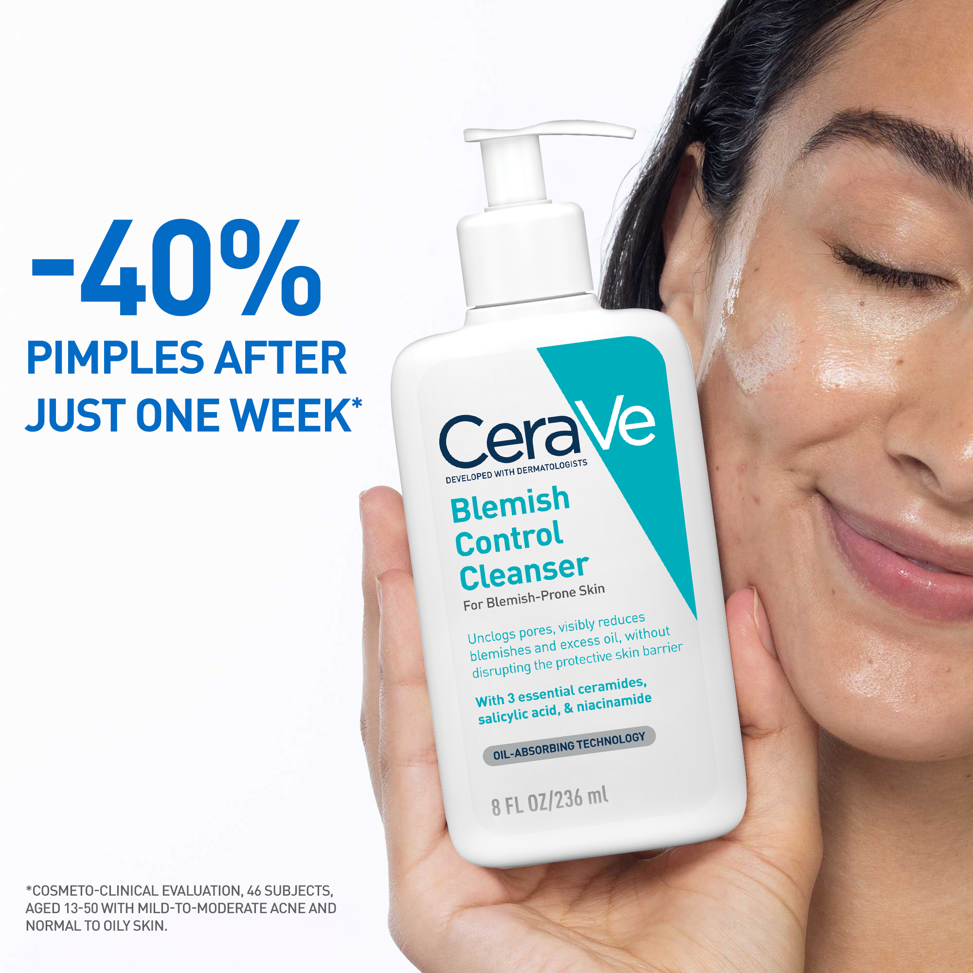 CeraVe Blemish Control Cleanser 236ml - Image 5