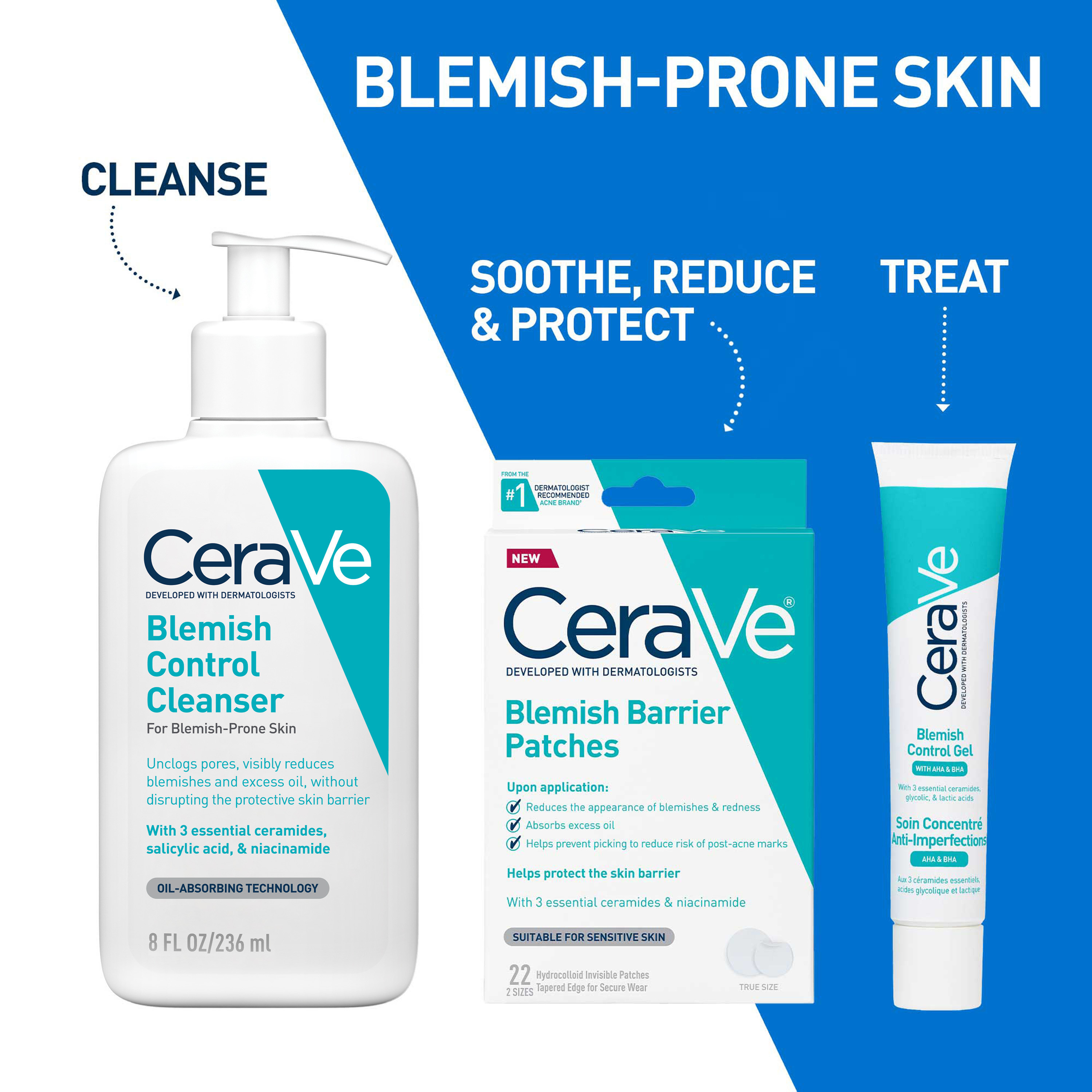 CeraVe Blemish Control Cleanser 236ml - Image 7