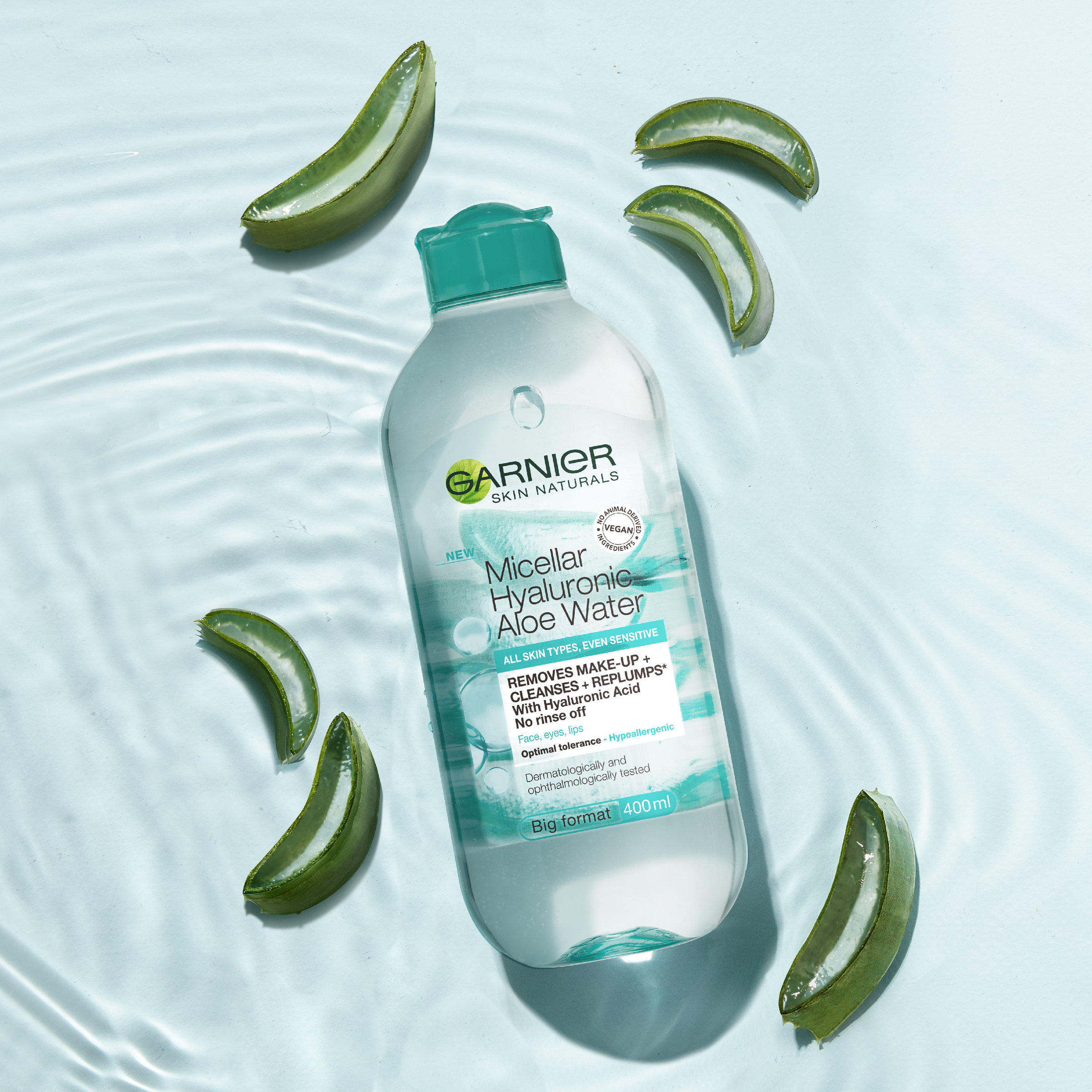 Garnier Hyaluronic Aloe Micellar Water 400ml - Image 6