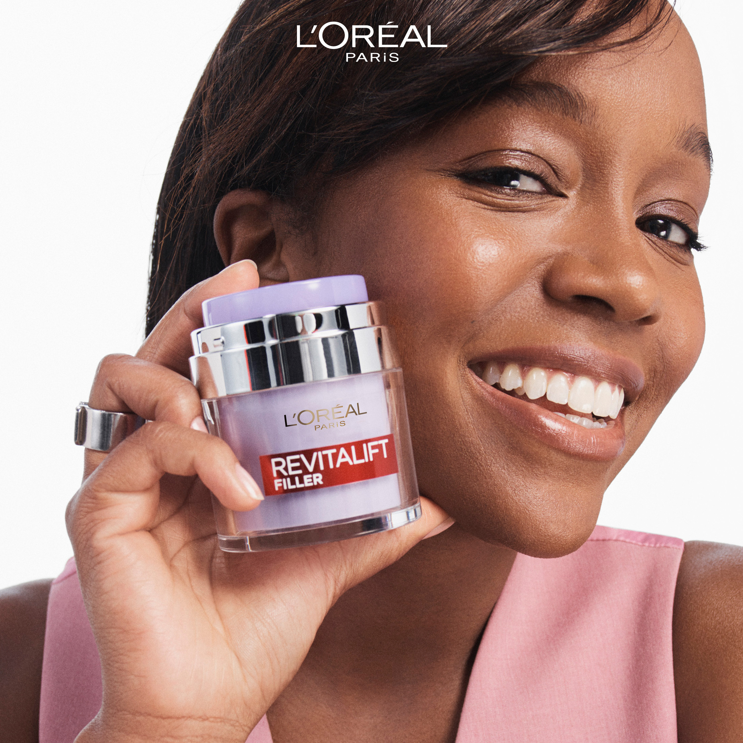 L'Oreal Paris Revitalift Filler Plumping Water Cream 50ml - Image 4