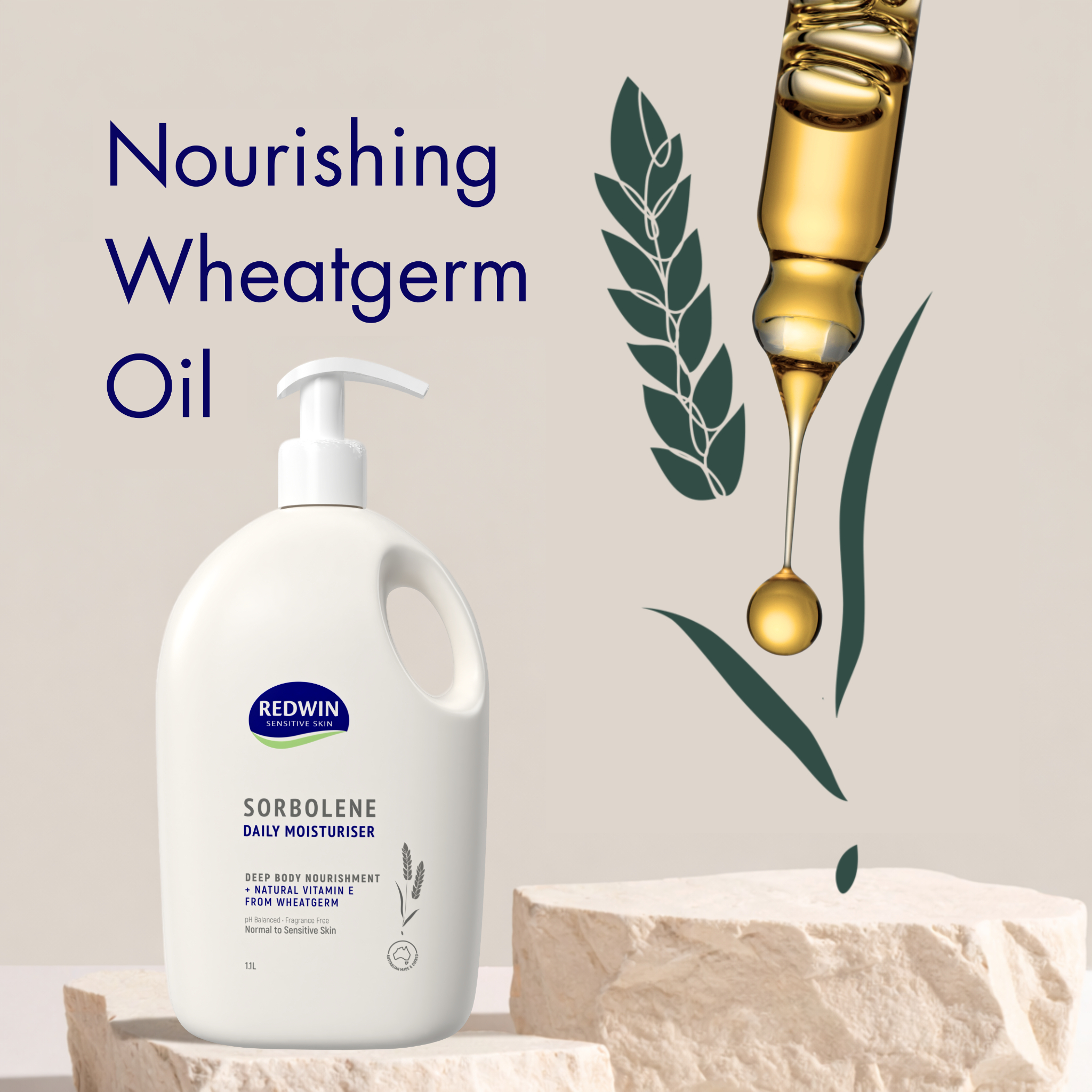 Redwin Sorbolene Moisturiser 1.1 litre - Image 5