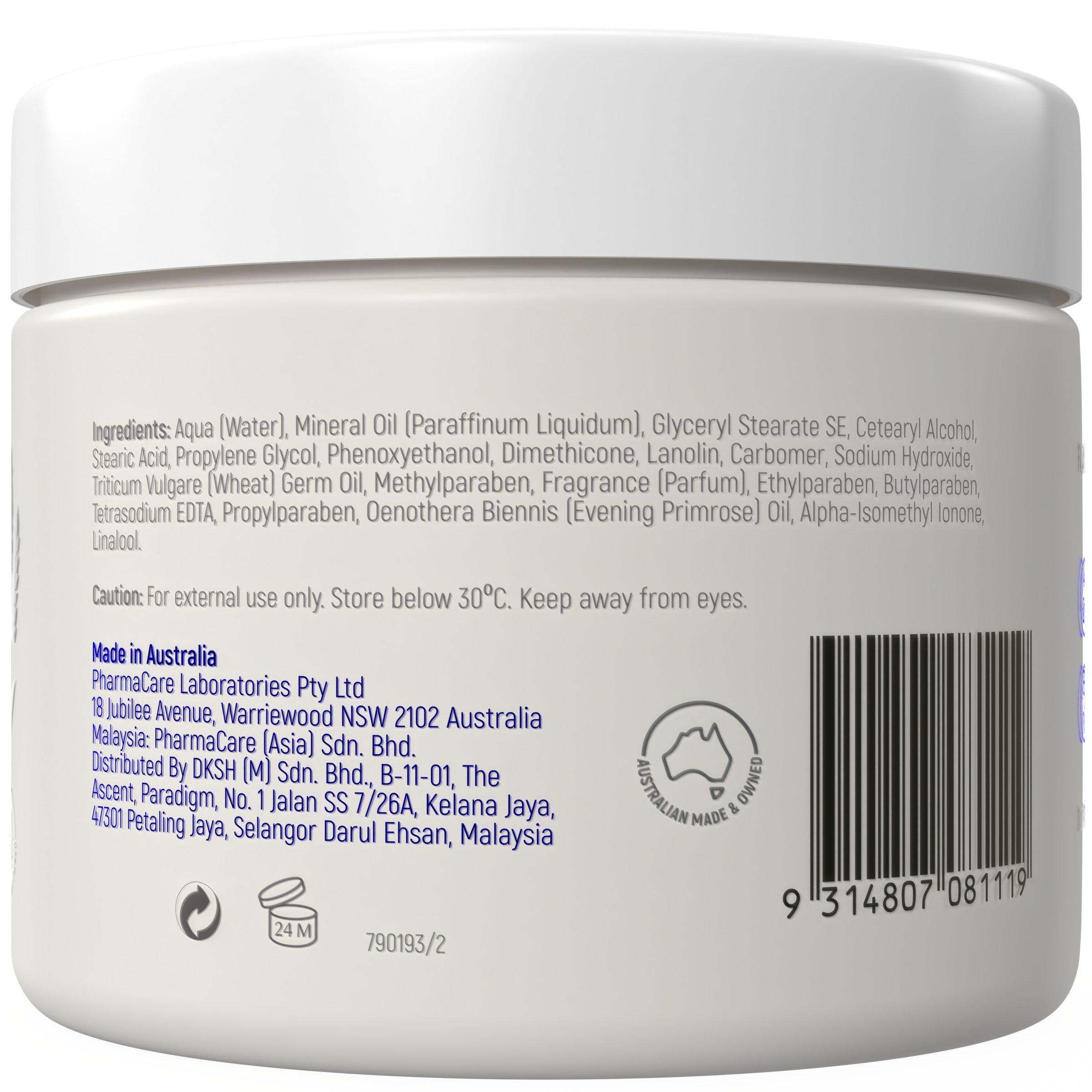 Redwin Vitamin E Moisturiser - 330g - Image 3