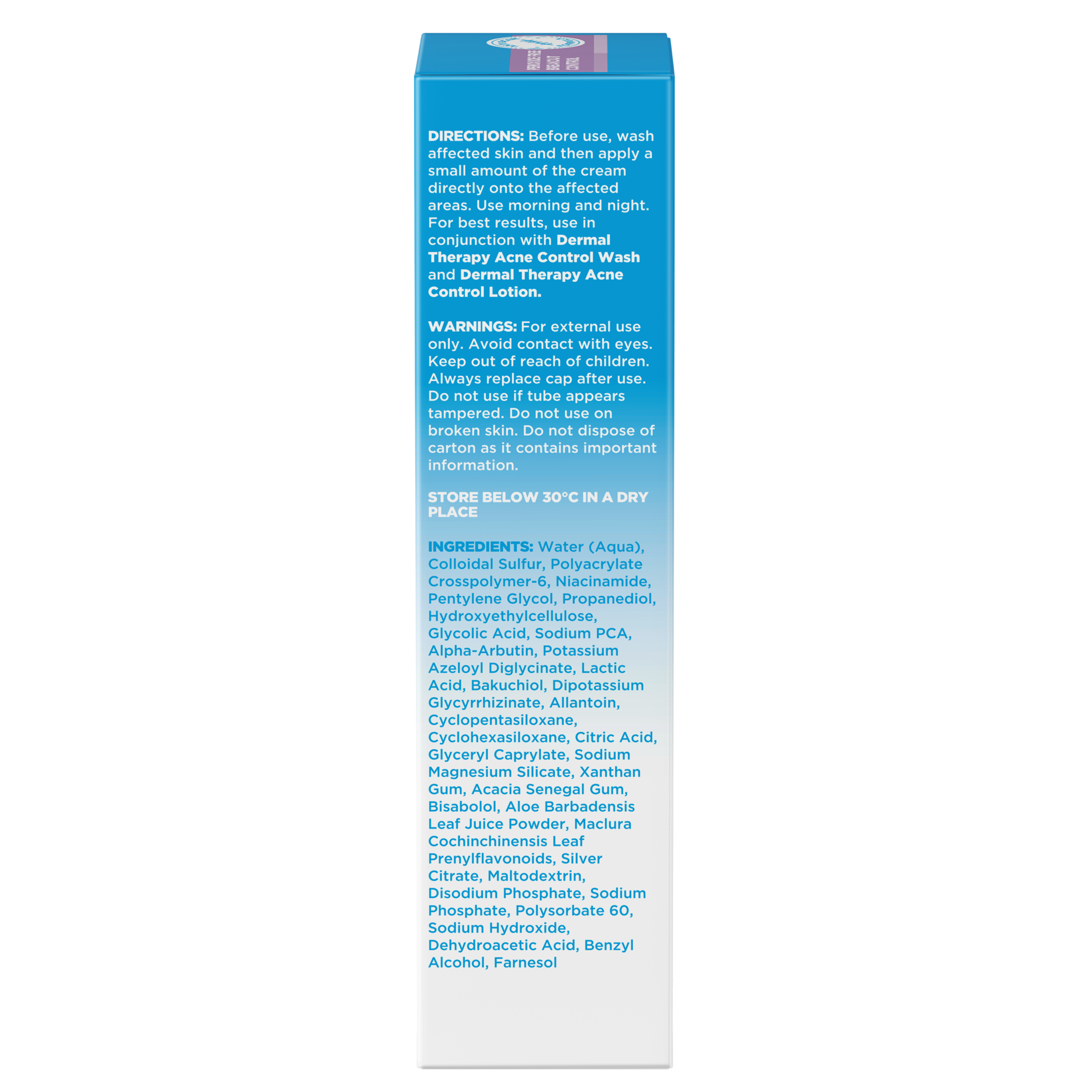 Dermal Therapy Acne Spot Cream 30g - Image 3