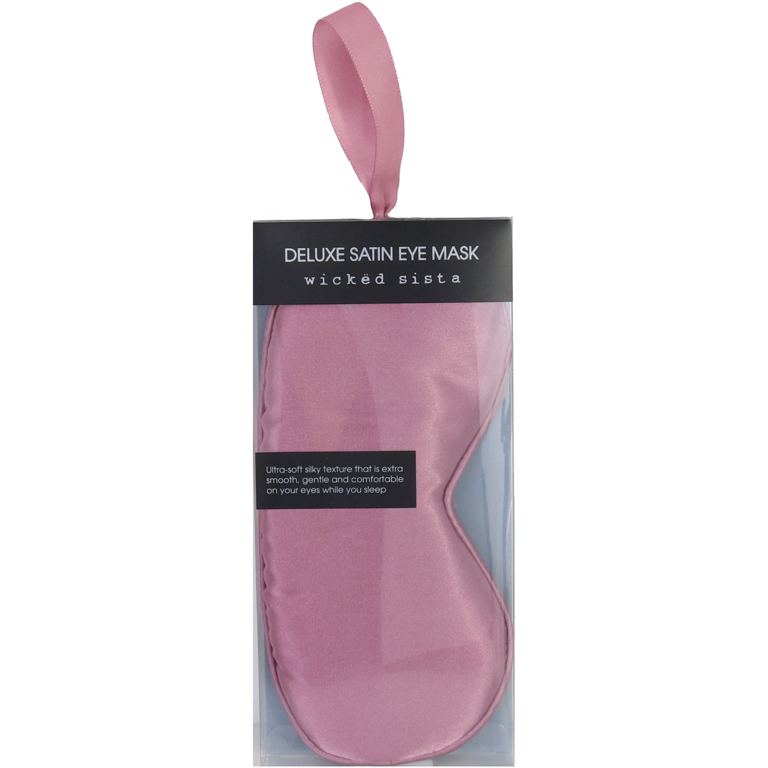 Wicked Sista Deluxe Satin Eye Mask Plum 1 each - Image 2