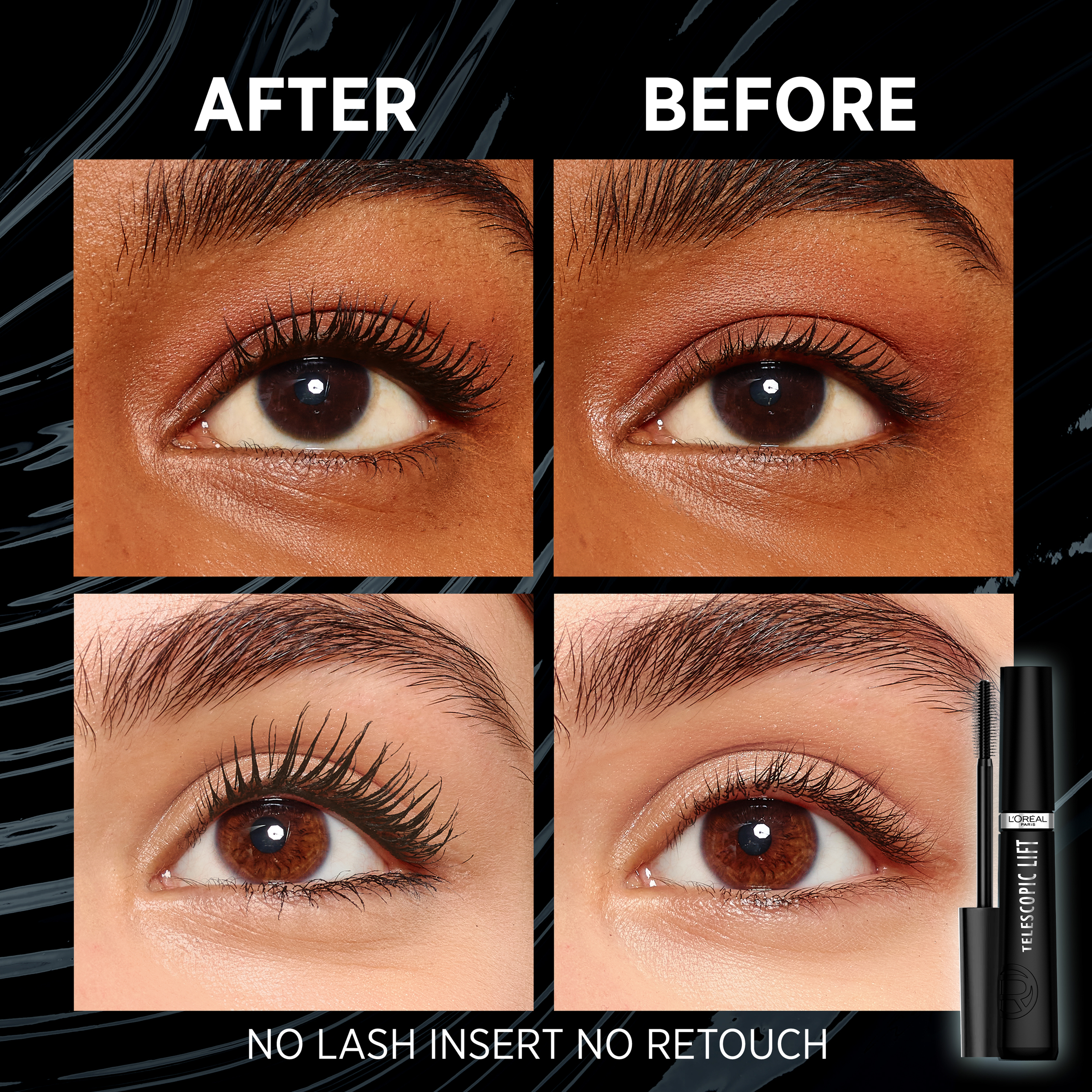 L'Oreal Paris Telescopic Lift Mascara Black 1 each - Image 4