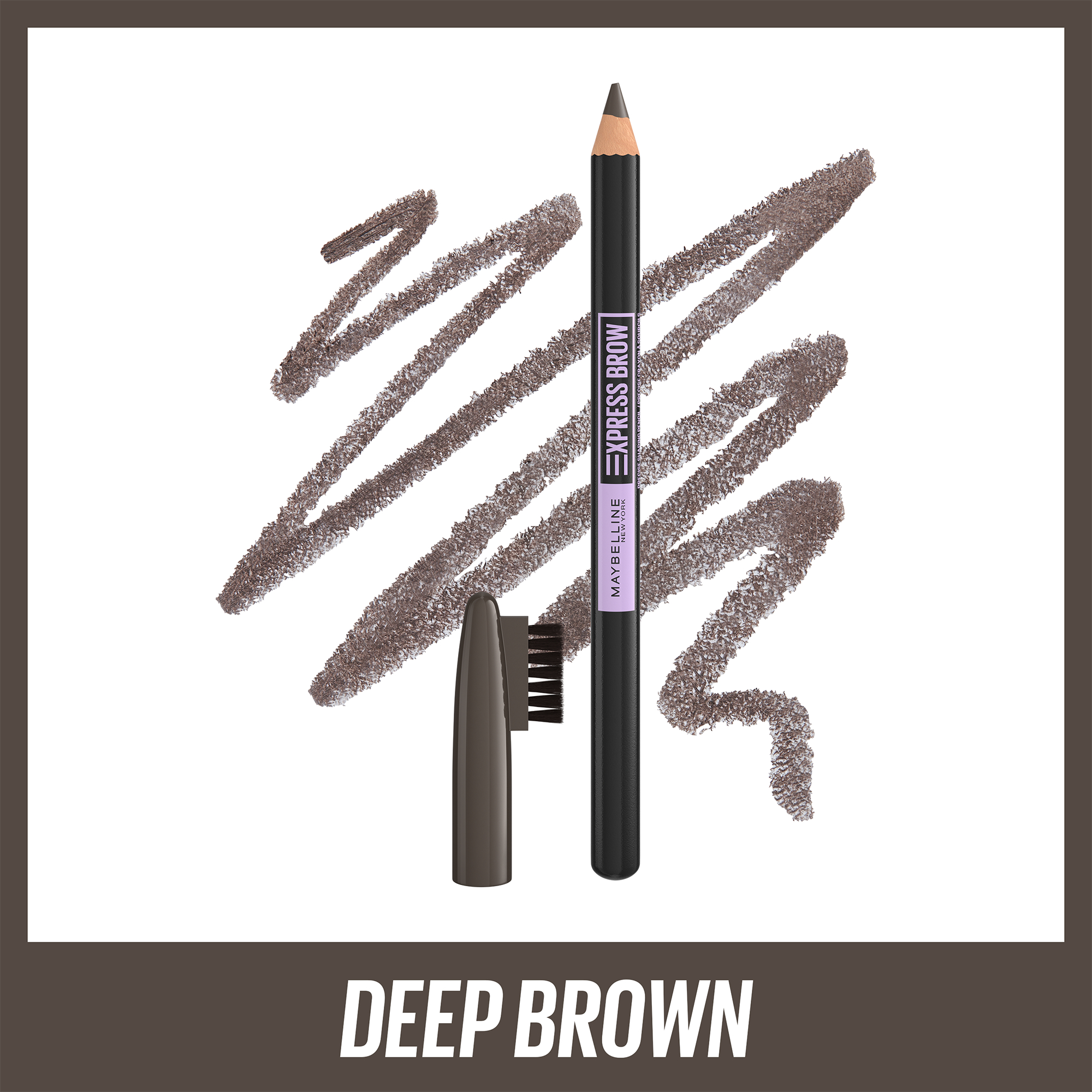 Maybelline Express Brow Shaping Pencil 05 Deep Brown 1 each - Image 2