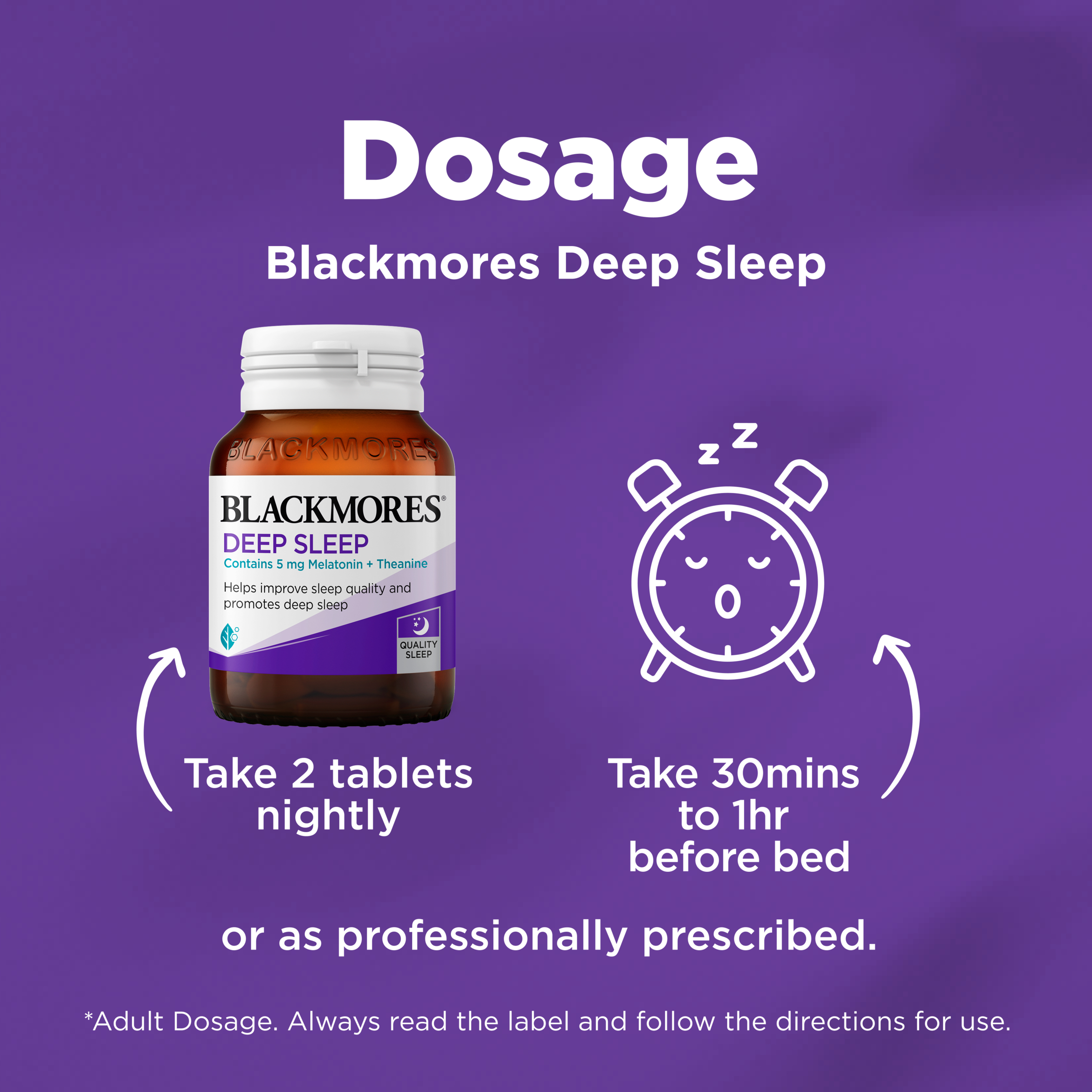 Blackmores Deep Sleep 60 tablets - Image 6