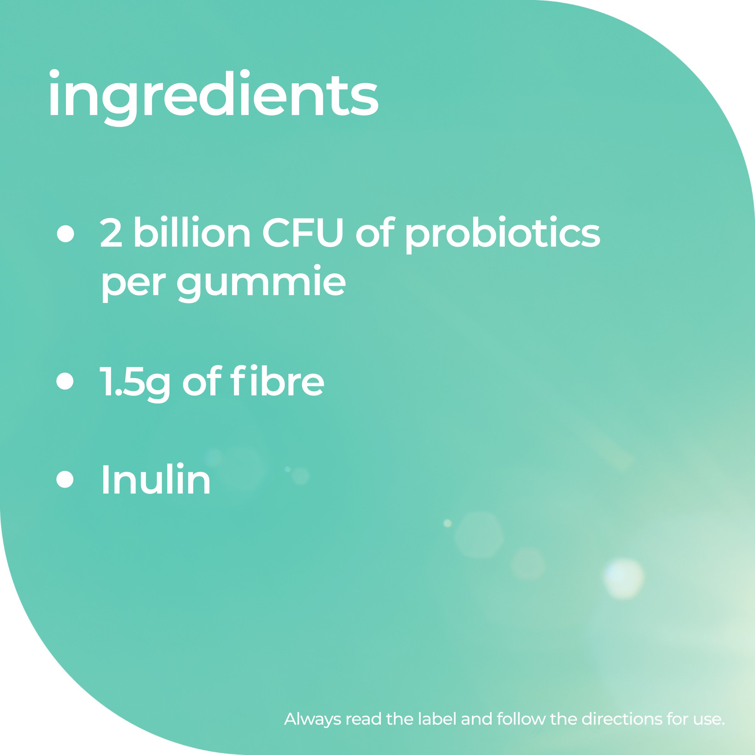 Nature's Way Kids Smart Vita Gummies Prebiotic & Probiotic 50 pastilles - Image 6