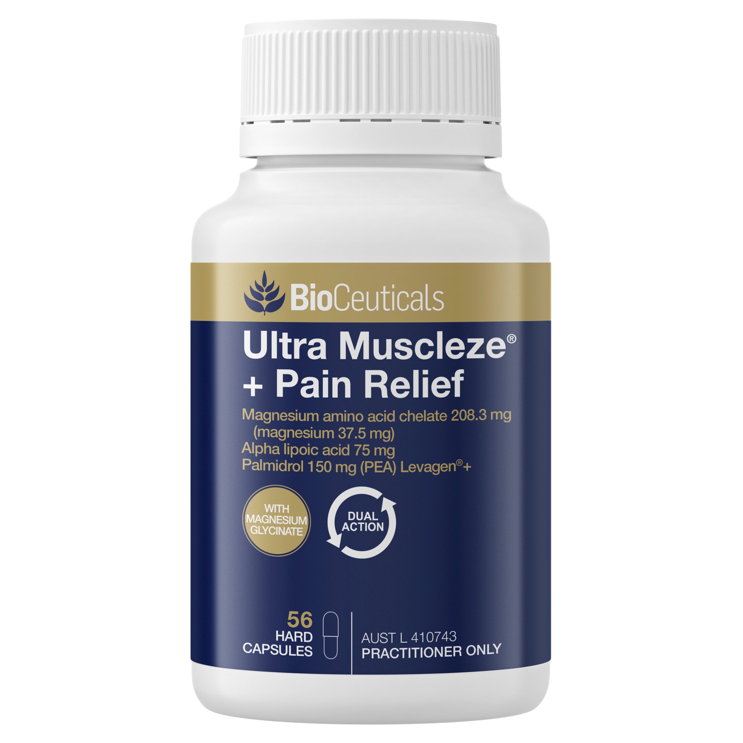 BioCeuticals Ultra Muscle + Pain Relief 56 capsules - Image 1