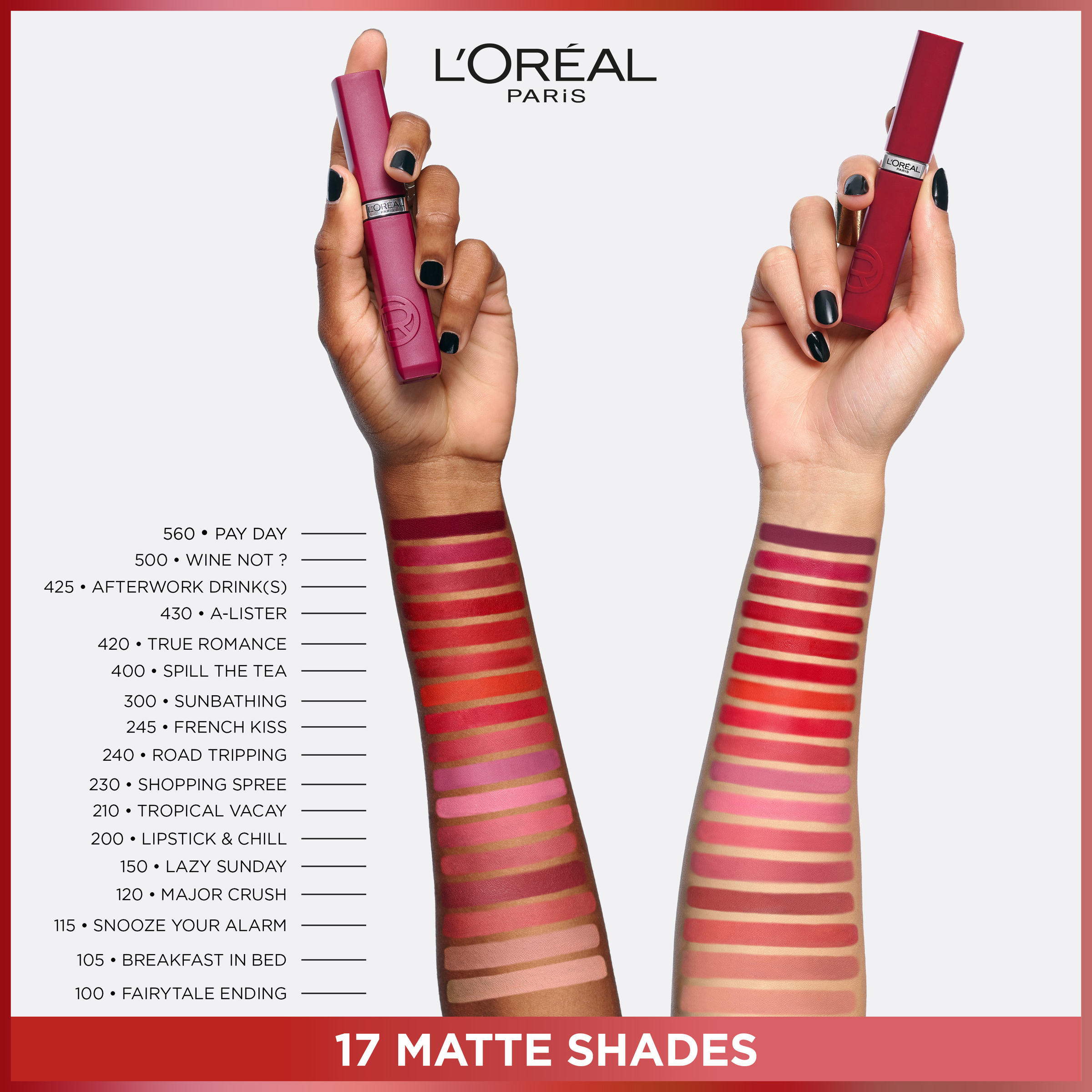 L'oreal Paris OA Matte Resist 420 Le Rouge Paris 1 each - Image 5