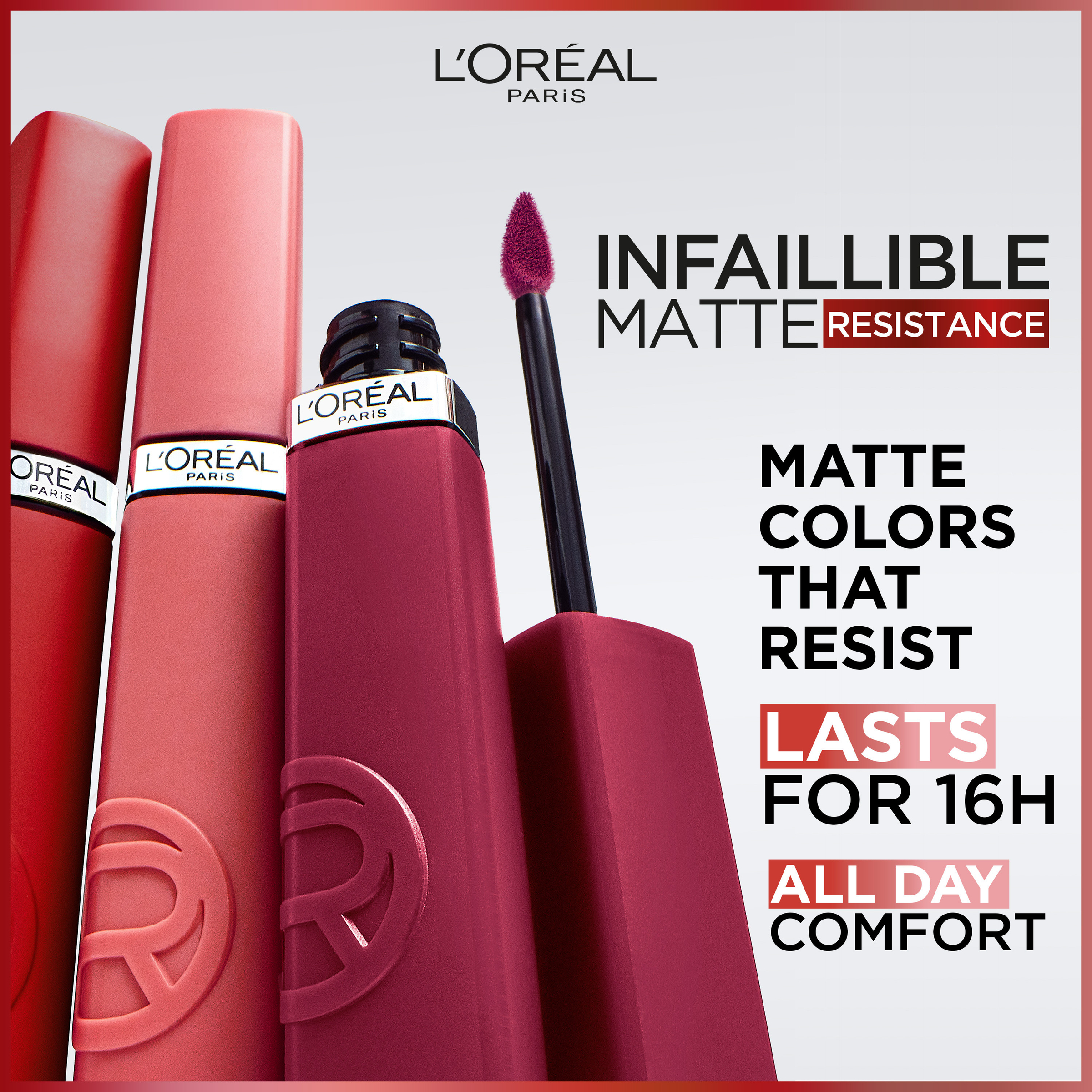 L'oreal Paris OA Matte Resist 420 Le Rouge Paris 1 each - Image 7