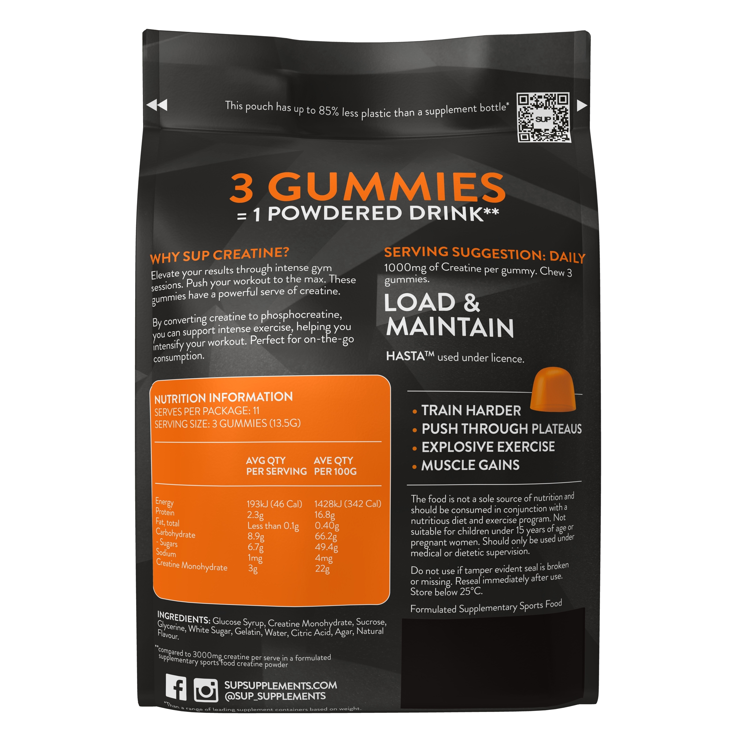 SUP Creatine 35 pastilles - Image 2