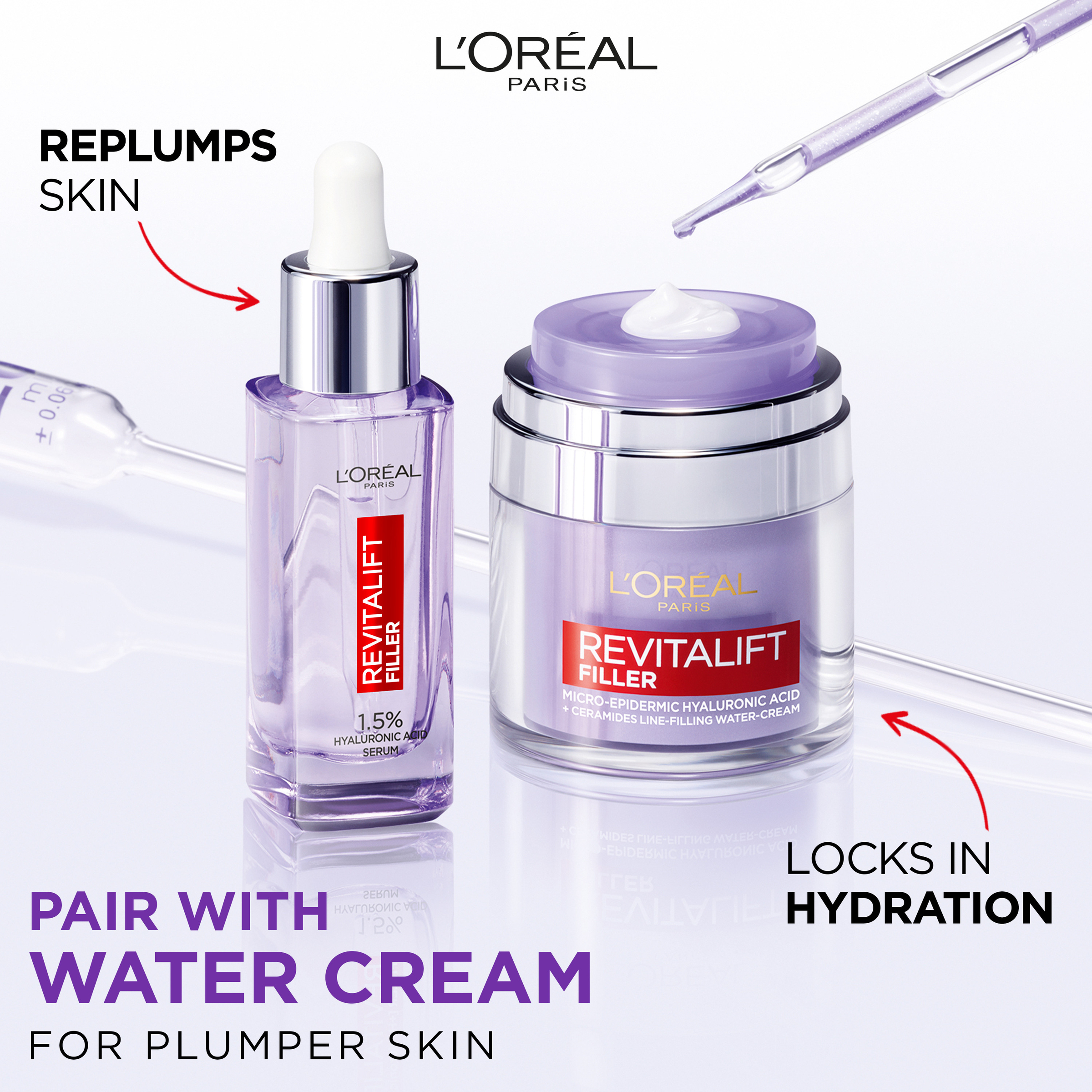 L'Oreal Paris Revitalift Filler Serum 15ml - Image 4