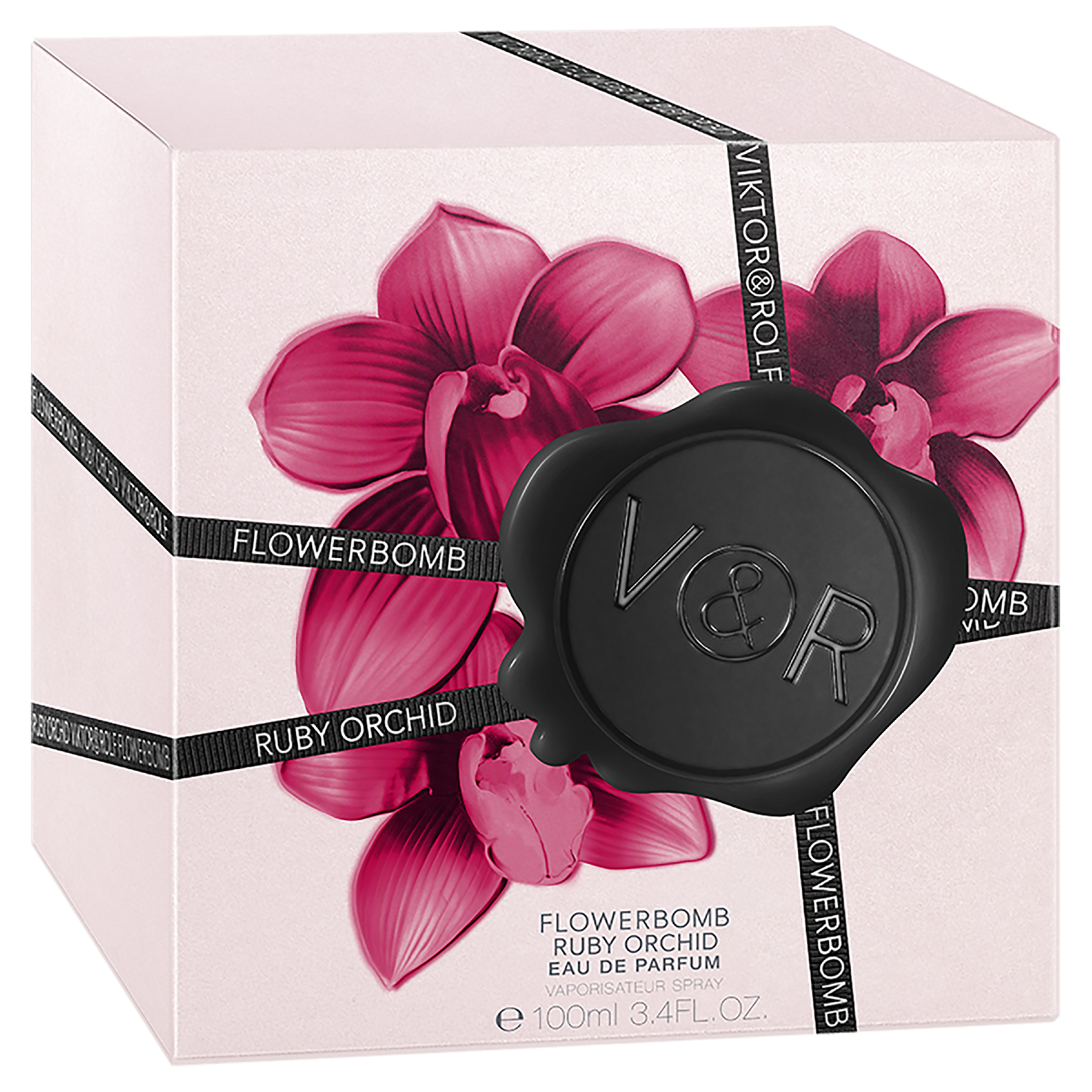 Viktor & Rolf Flowerbomb Ruby Orchid EDP Spray 100ml - Image 3