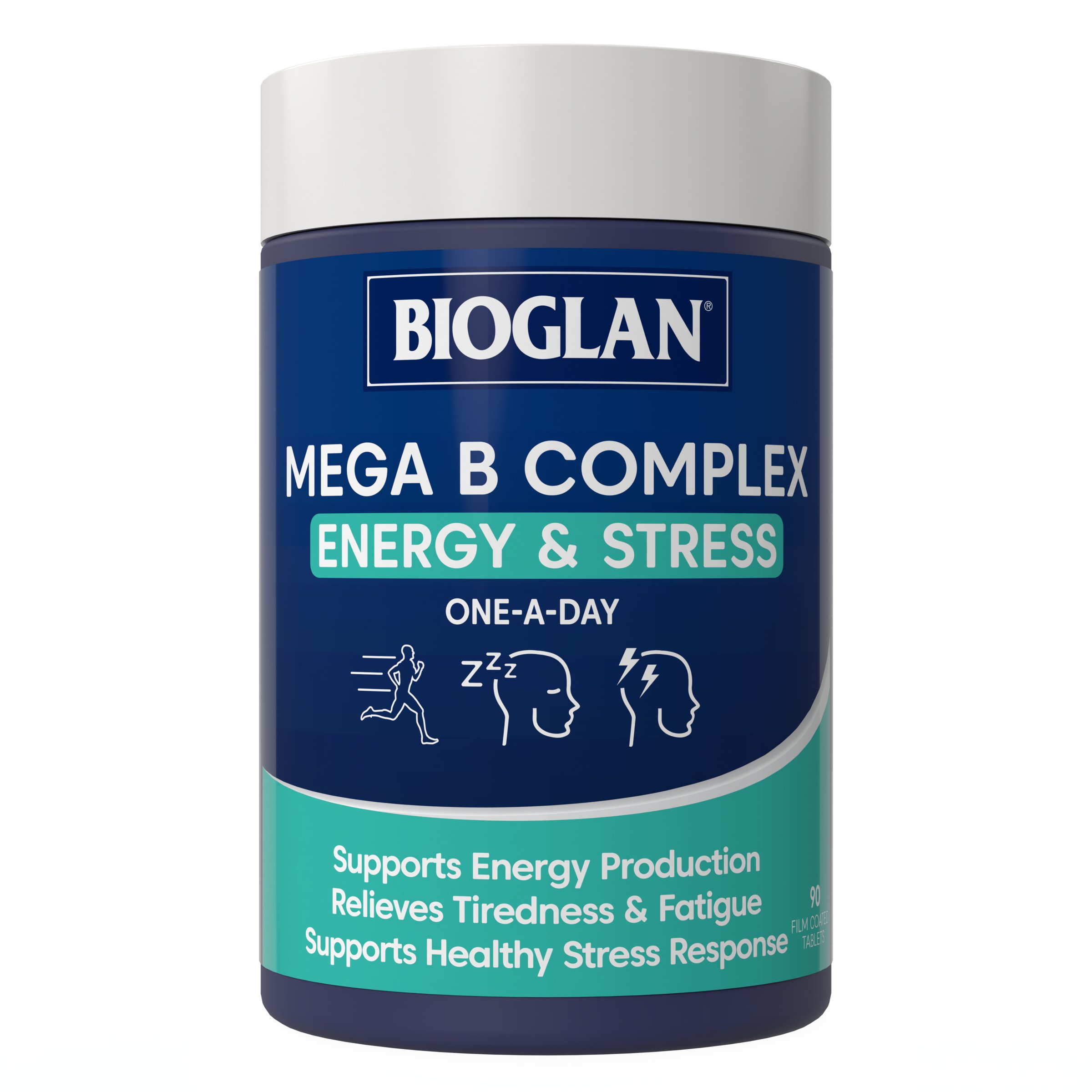 Bioglan Mega B Complex 90 tablets - Image 1
