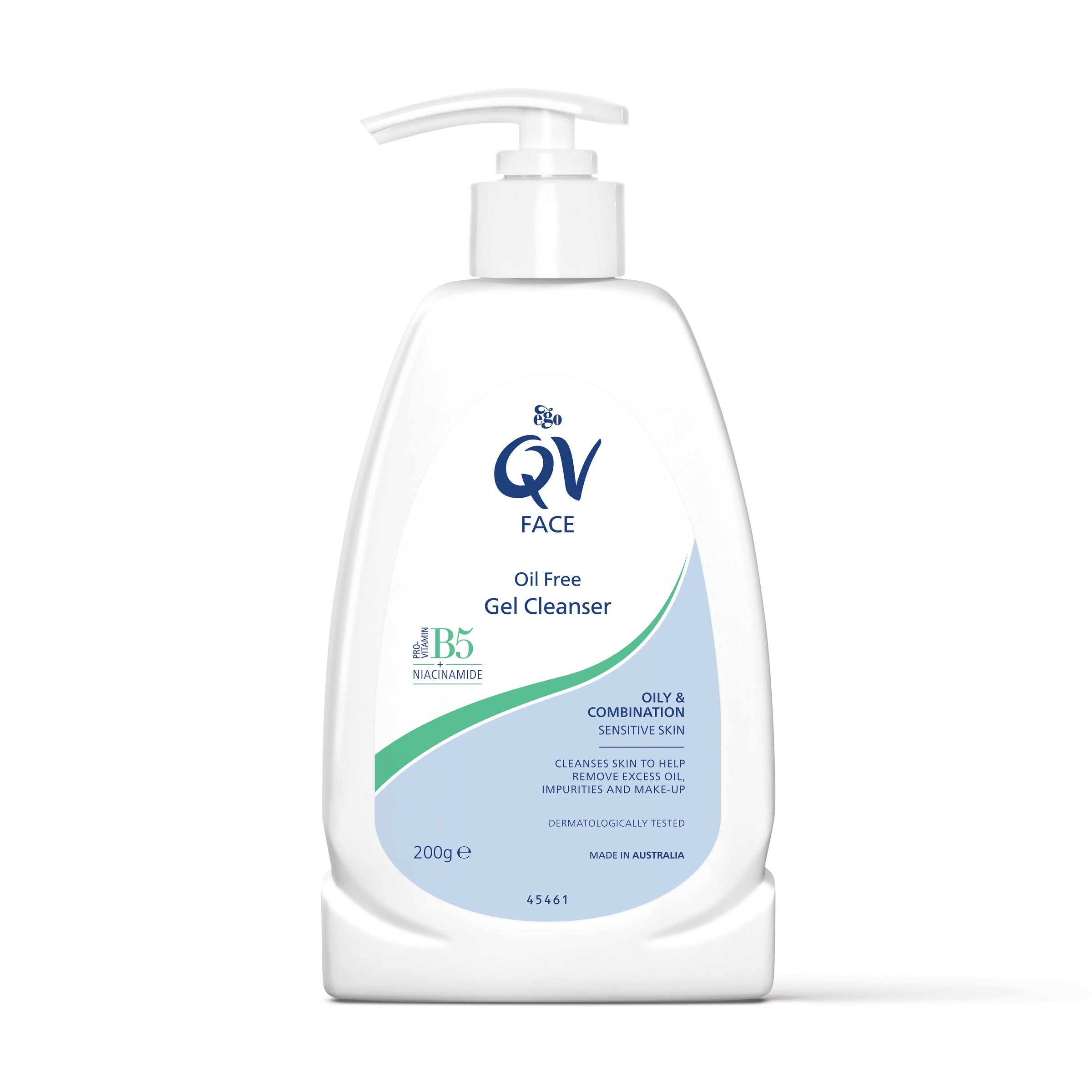 Ego QV Face Oil Free Gel Cleanser 200ml - Image 1