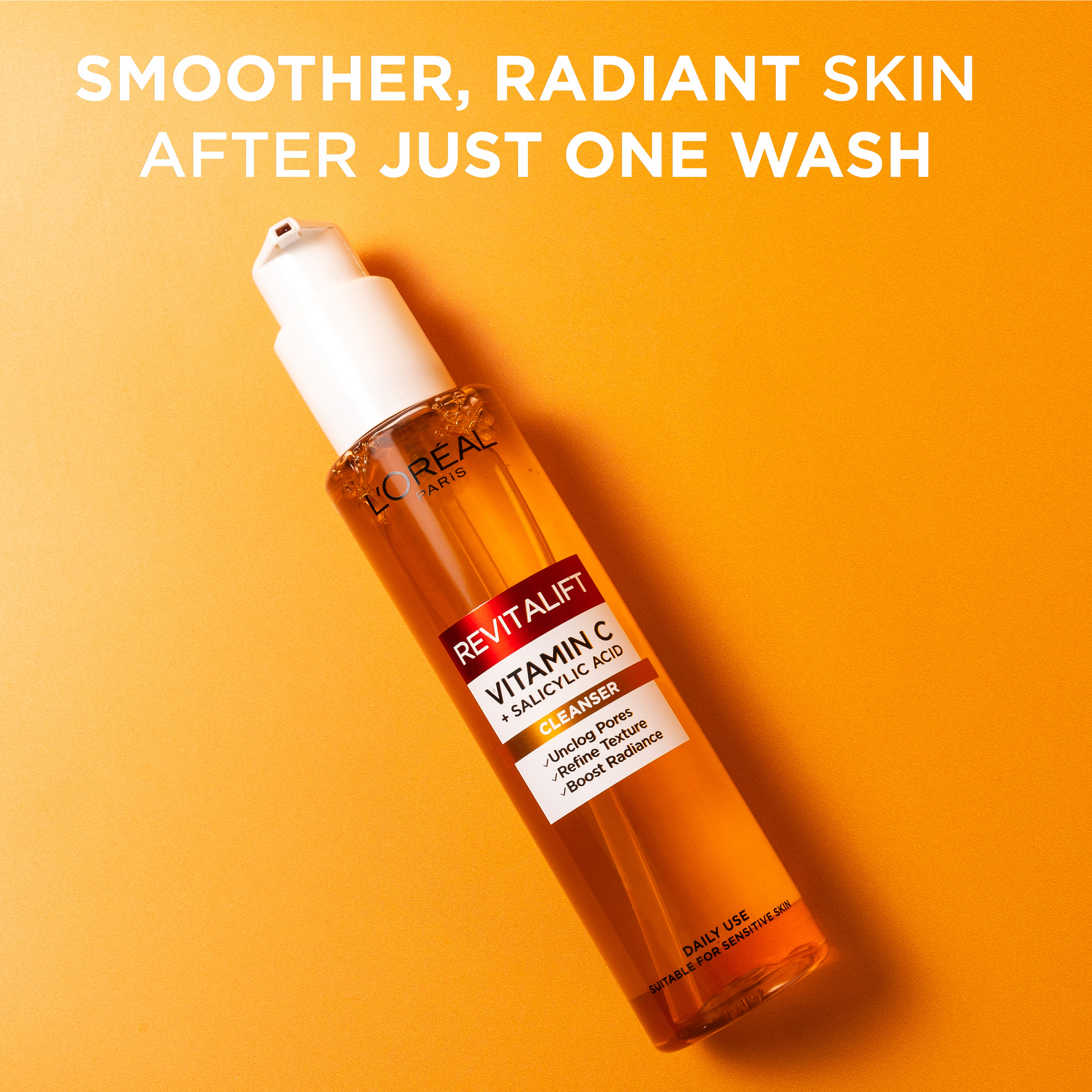 L'Oreal Paris Revitalift Vitamin C Cleanser 150ml - Image 3