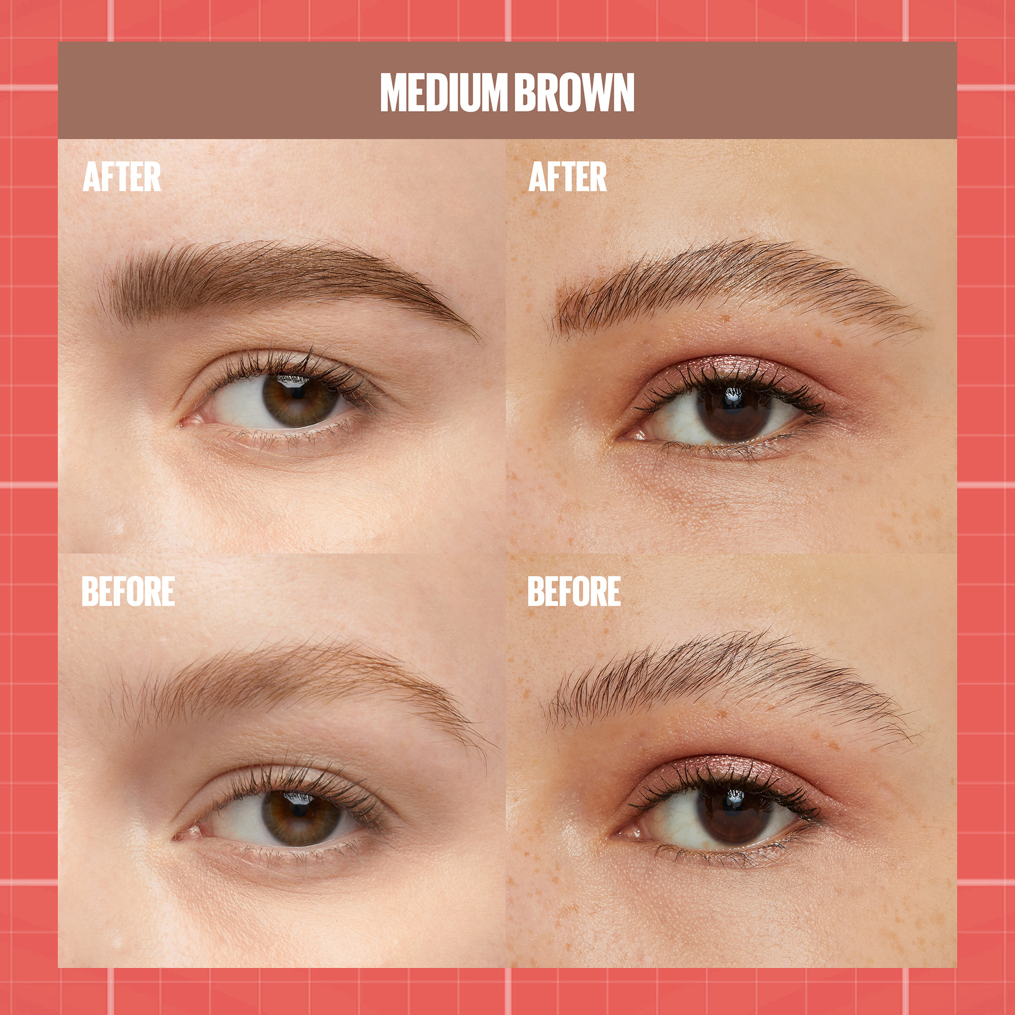 Maybelline Build A Brow 257 Medium Brown 1 each - Image 6