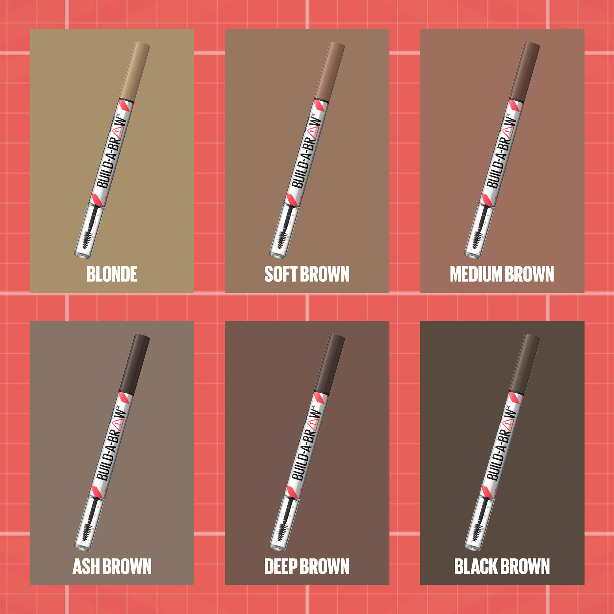 Maybelline Build A Brow 257 Medium Brown 1 each - Image 10