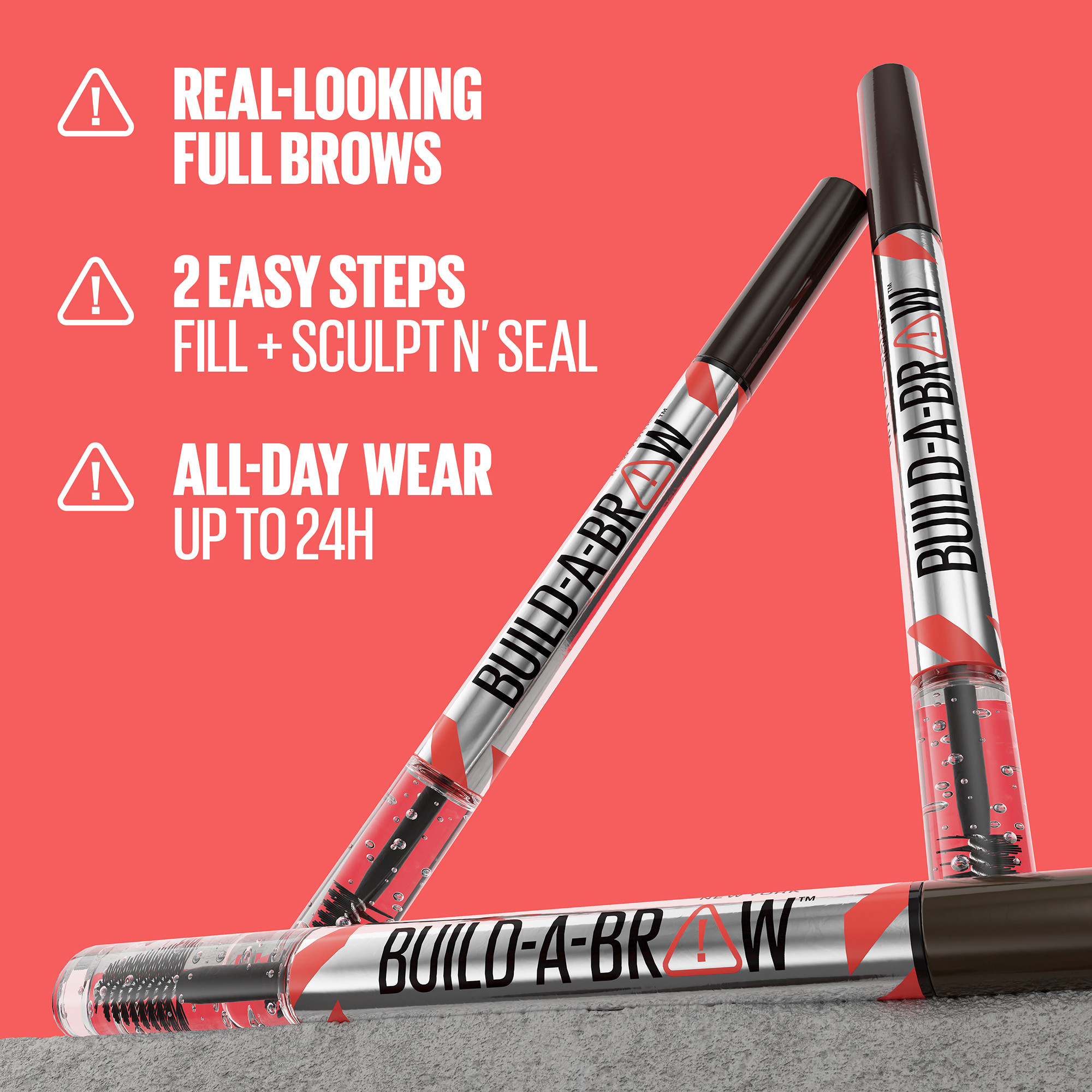 Maybelline Build A Brow 257 Medium Brown 1 each - Image 9