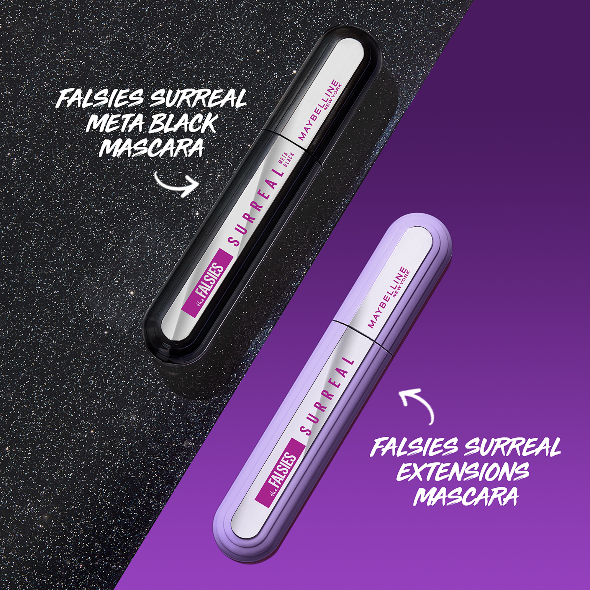 Maybelline Falsies Surreal Meta Black Mascara 1 each - Image 8
