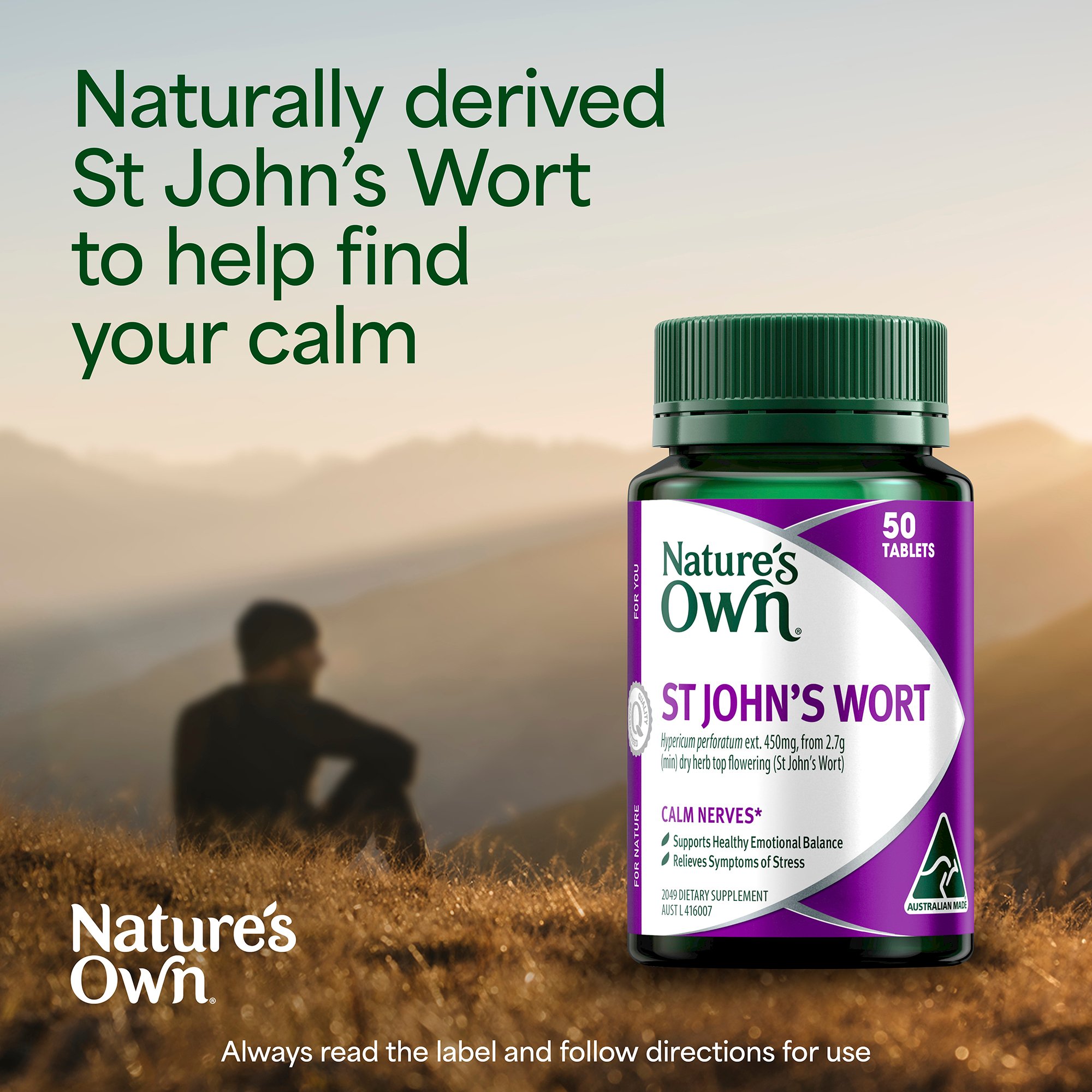 Nature's Own Mood Balance St Johns Wort 50 tablets - Image 7