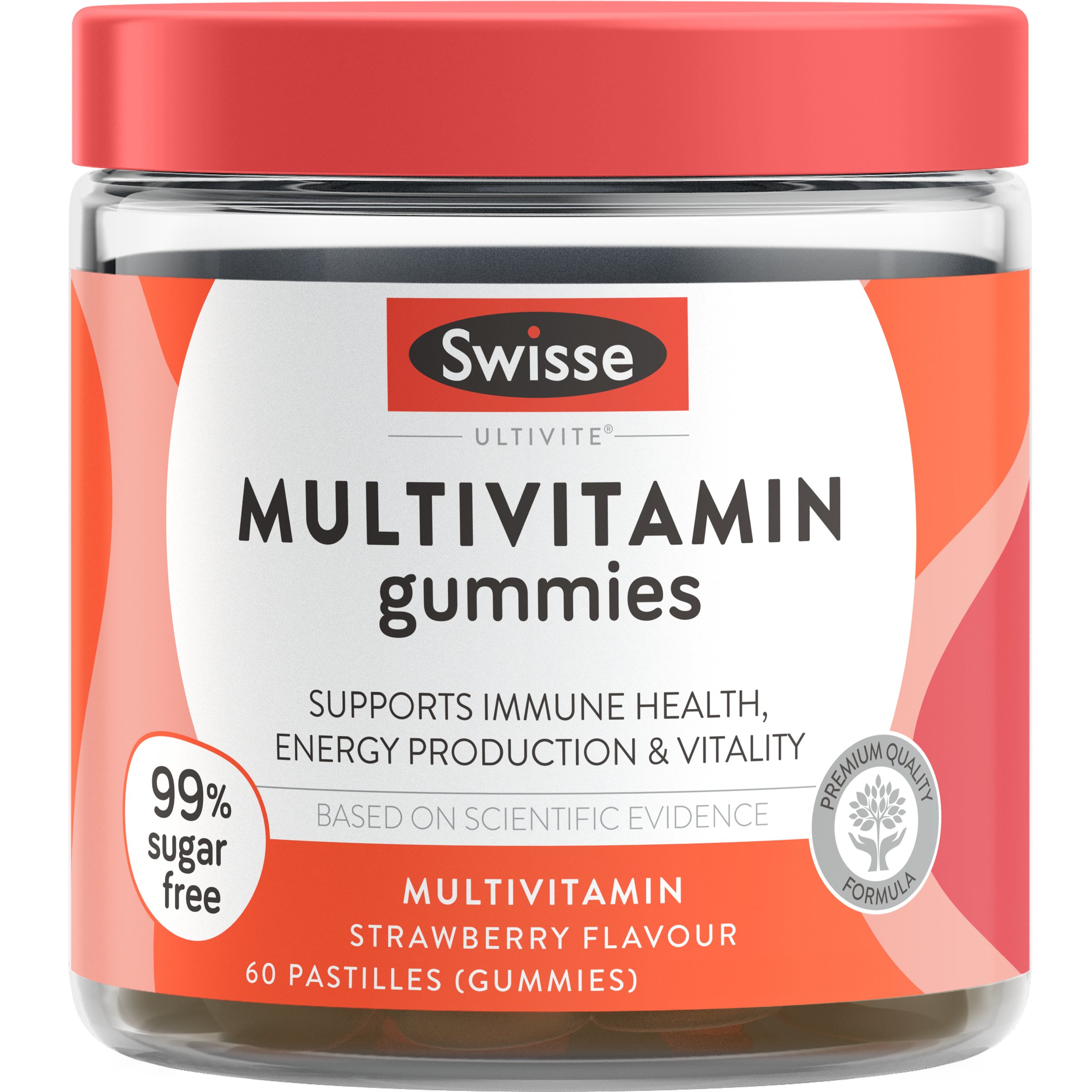 Swisse Ultivite Multivitamin Gummies 60 pastilles - Image 1
