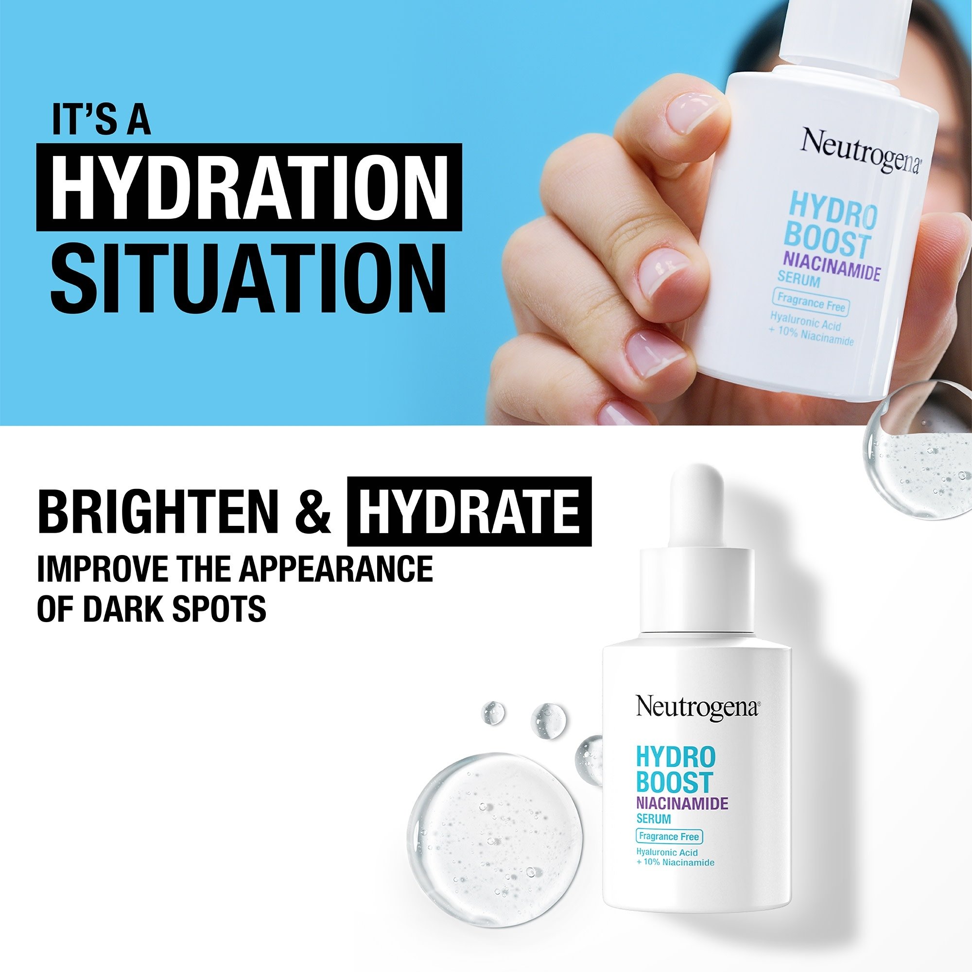 Neutrogena Hydro Boost Niacinamide Serum 30ml - Image 5
