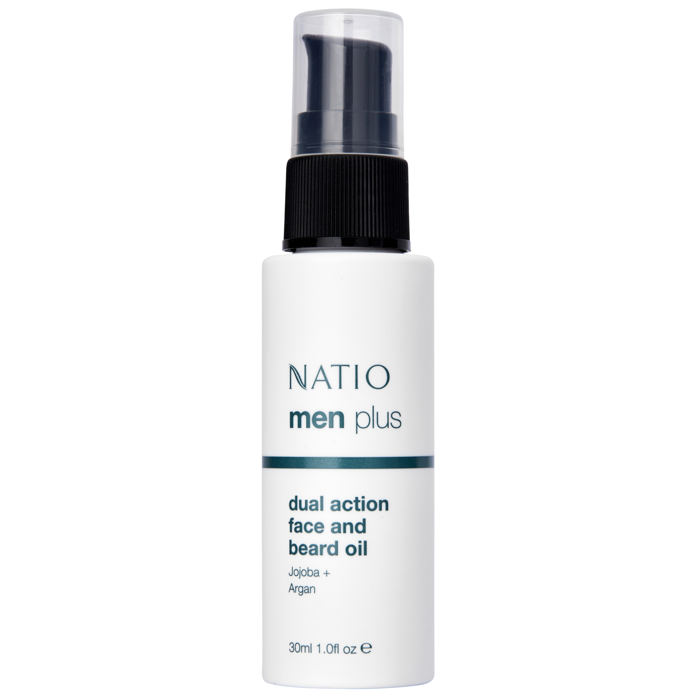 Natio Men Plus Dual Action Face And Beard Oil 30ml